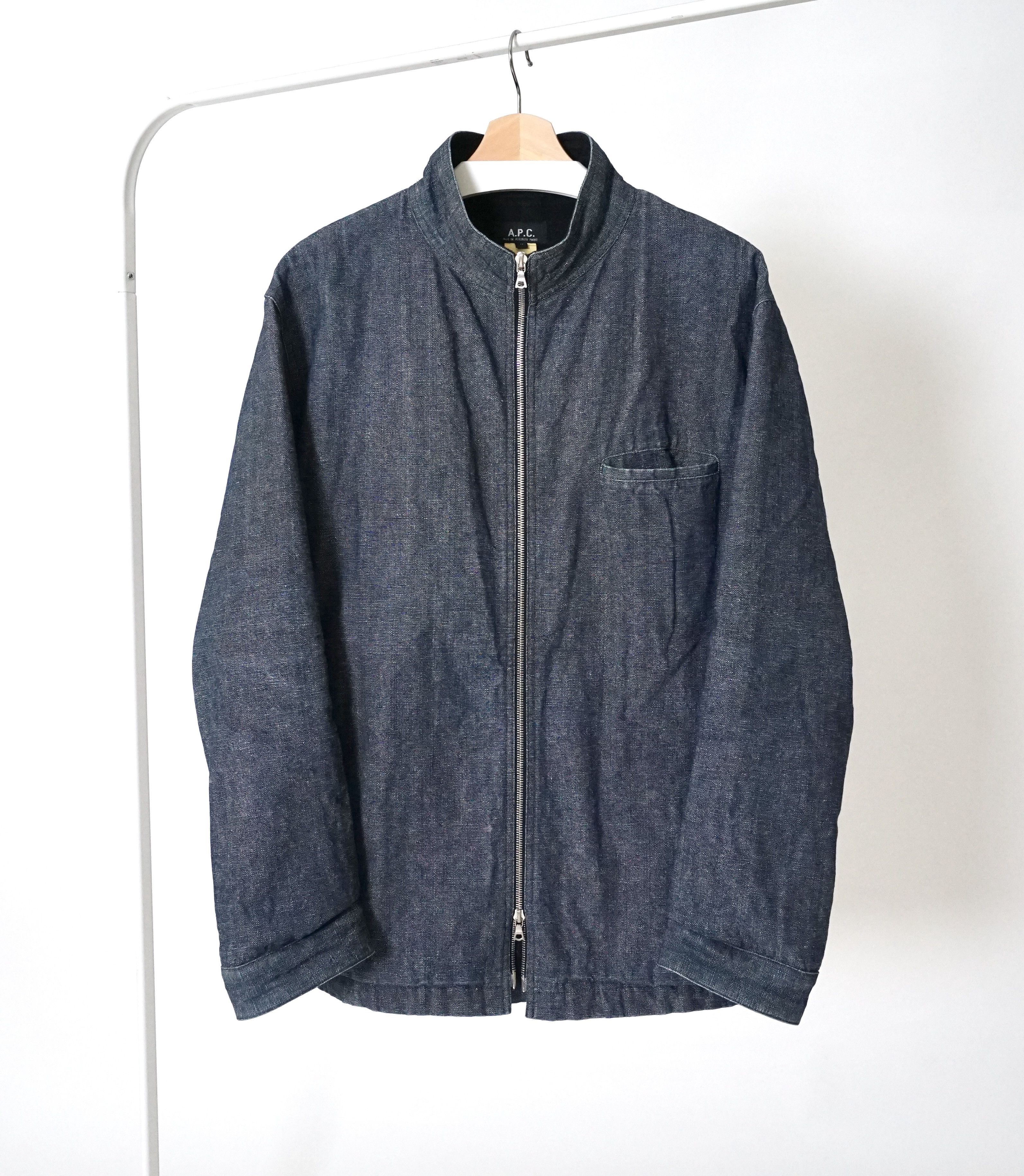 A.P.C. RARE!! A.P.C Minimalist Zip-up Jacket Size US XL / EU 56 / 4 - 5 Thumbnail