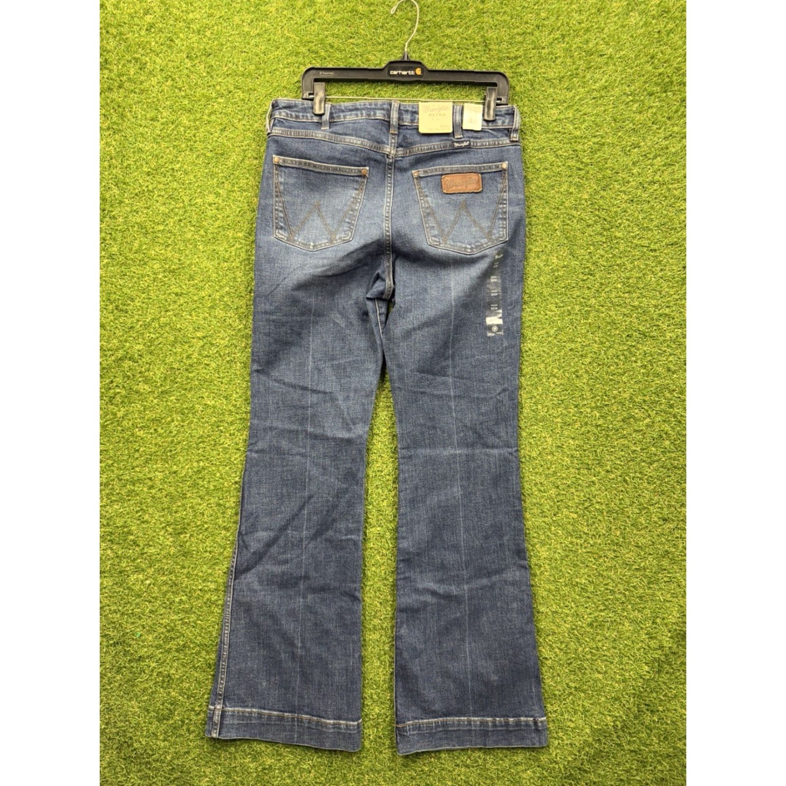 Wrangler Wrangler Retro Jeans Womens 30x34 Bailey High Rise Bootcut Western NWT Blue Denim 5-Pocket Jeans Womens Retro Theme Boots? Size 30" / US 8 / IT 44 - 2 Thumbnail