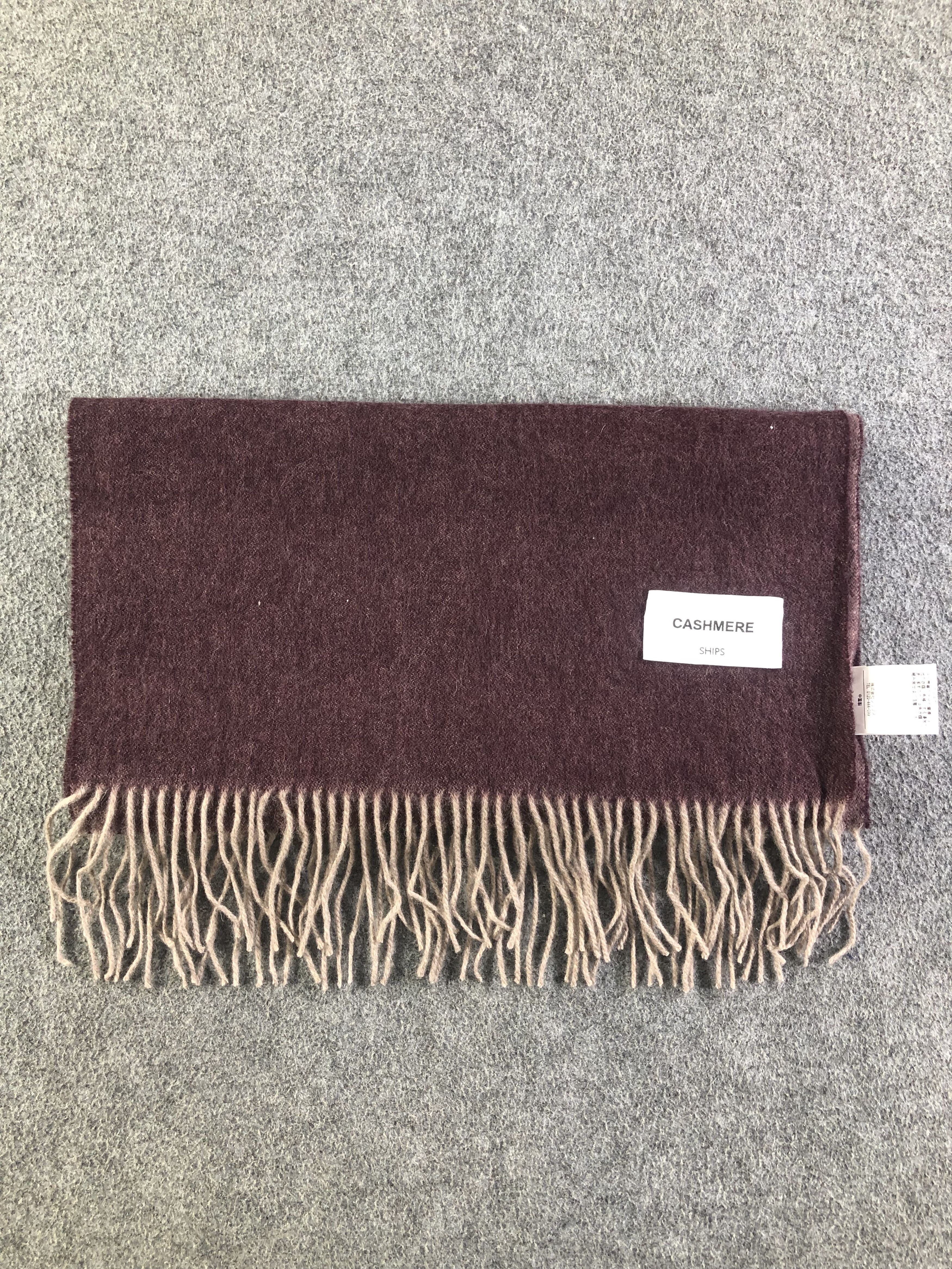 SHIPS Ships Cashmere Scarf / Muffler / Neckwear SS1250 Size ONE SIZE - 8 Thumbnail