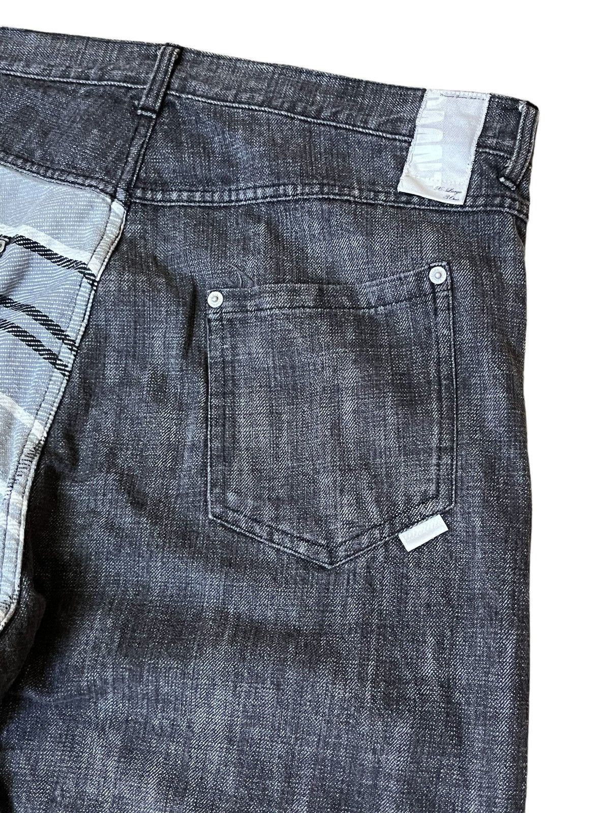 Garment Reproduction of Workers JAPANESE DENIM COMMUNITY GARMENT WORKS PATCHWORK JEANS Size US 36 / EU 52 - 6 Thumbnail