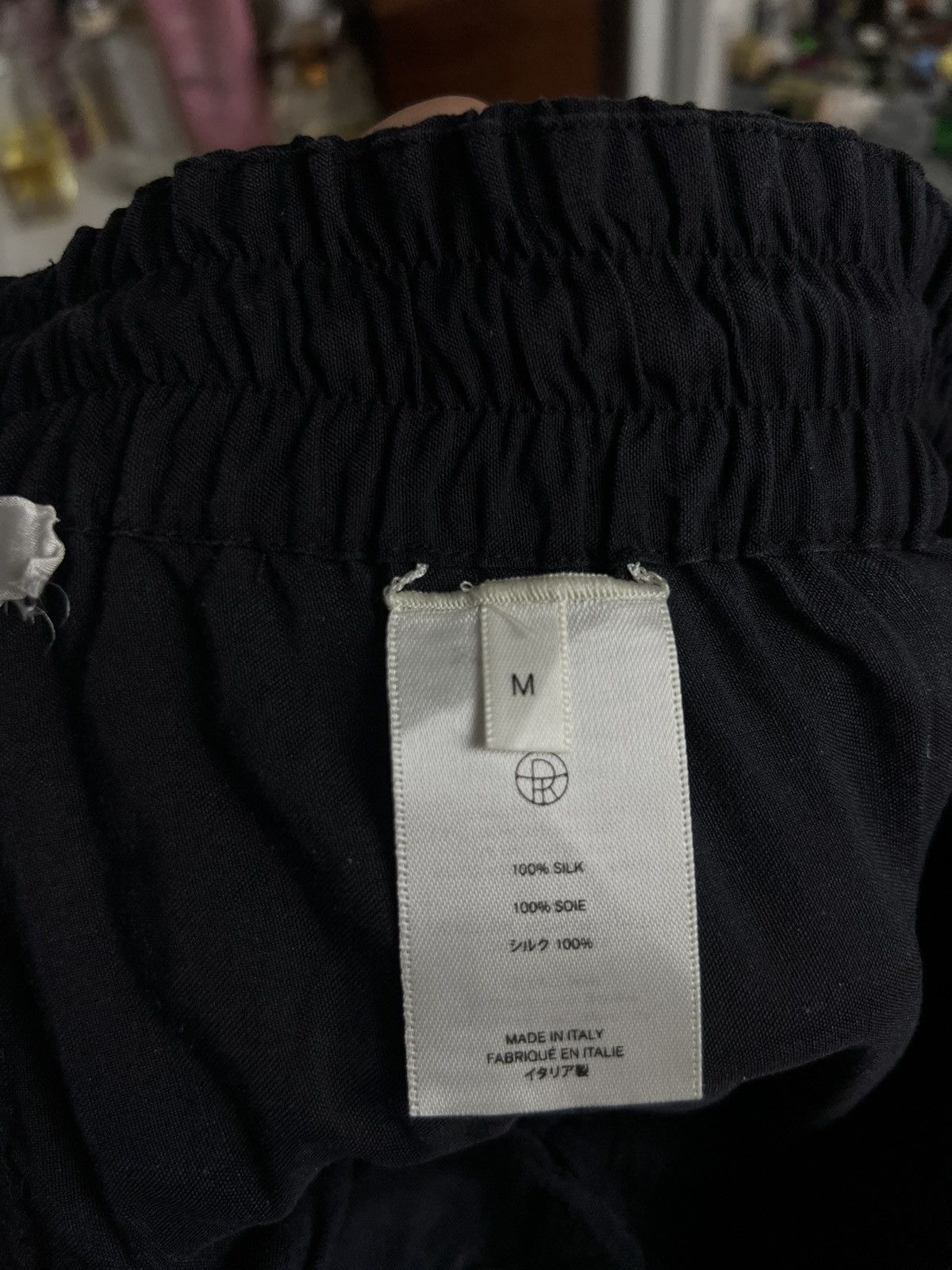 Designer × The Row The Row wide leg silk pants M designer quiet luxury old money Size 32" / US 10 / IT 46 - 9 Thumbnail