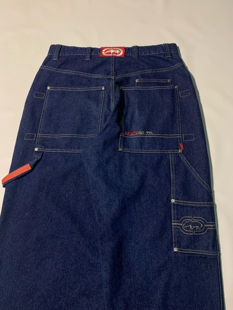 JNCO × Southpole 2000's Ecko Carpenter hiphop denim y2k Size US 35 - 3 Thumbnail