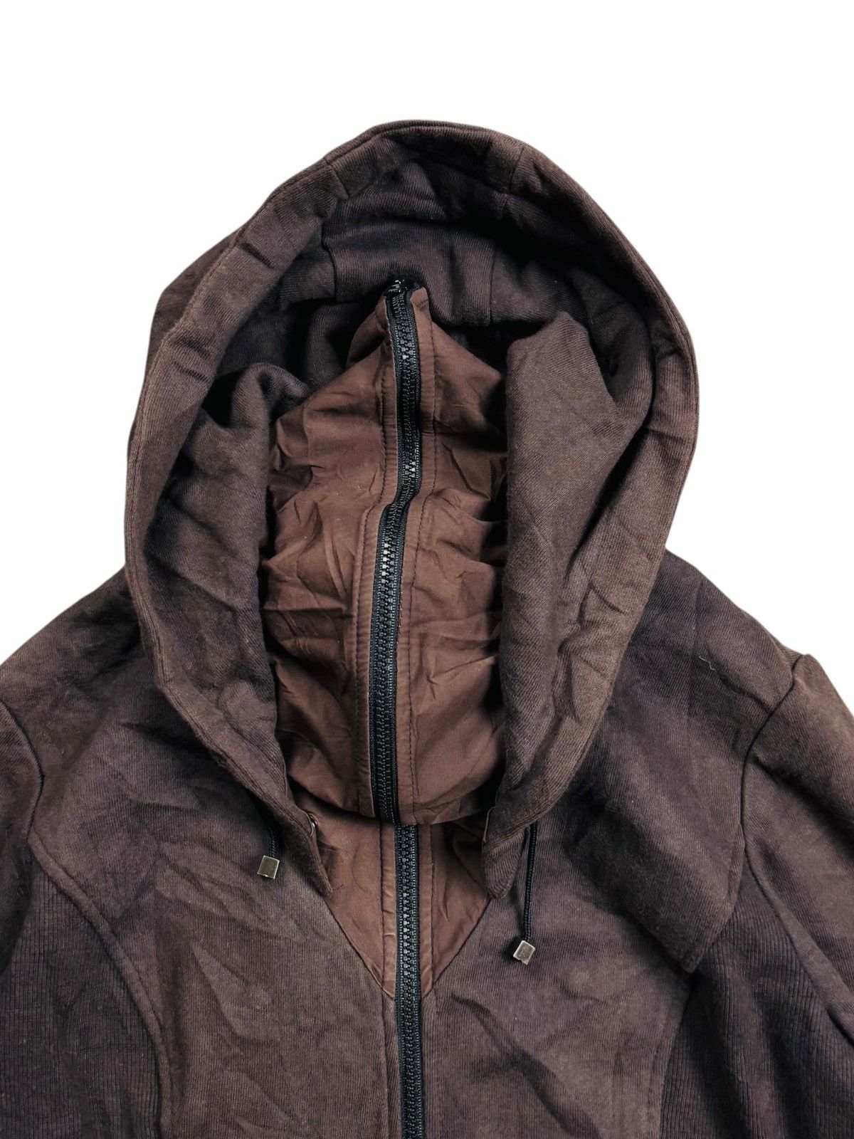 Le Grande Bleu (L.G.B.) 2000s Look Low - Double Chest Gimp Hooded Jacket Size US M / EU 48-50 / 2 - 7 Thumbnail