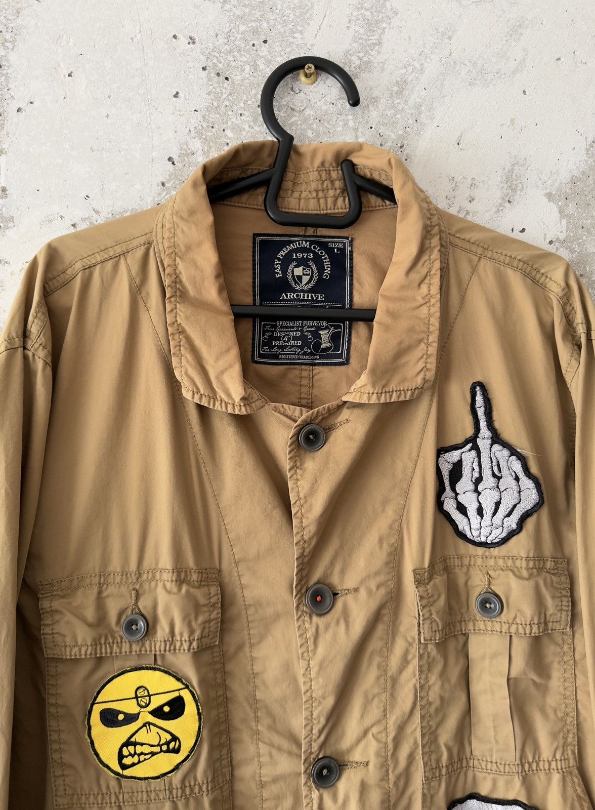 Misfits EPC PatchWork Big Logo Hard Core Custom Crazy Jacket Misfits Size US L / EU 52-54 / 3 - 7 Thumbnail