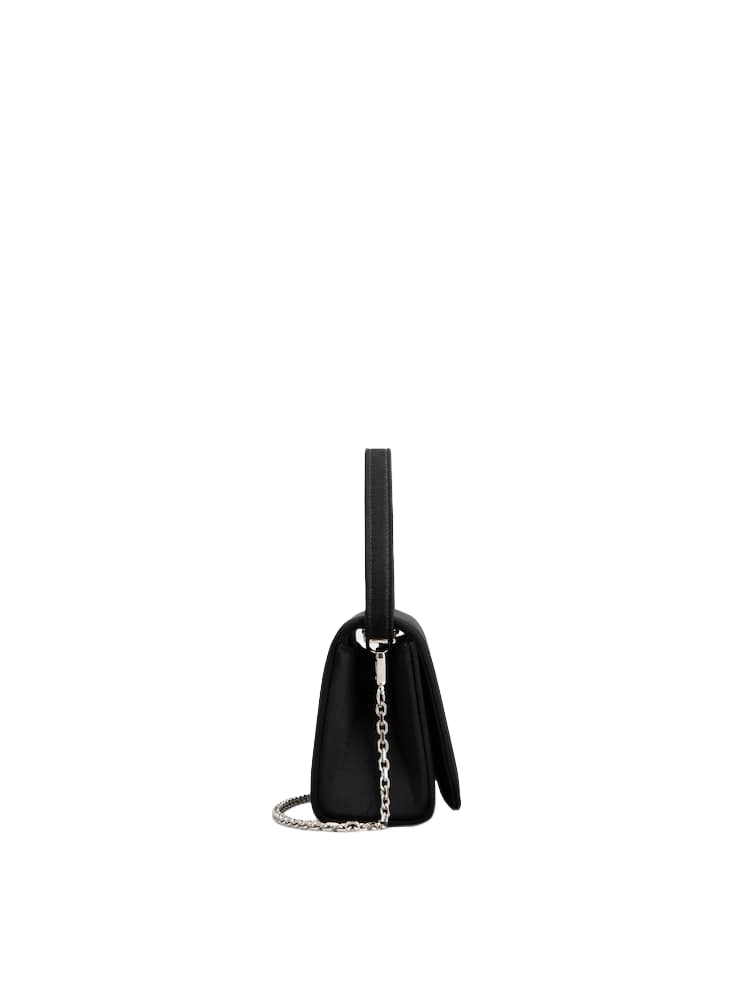Roger Vivier ROGER VIVIER Pilgrim Micro Black Satin Top Handle Bag Size ONE SIZE - 2 Thumbnail