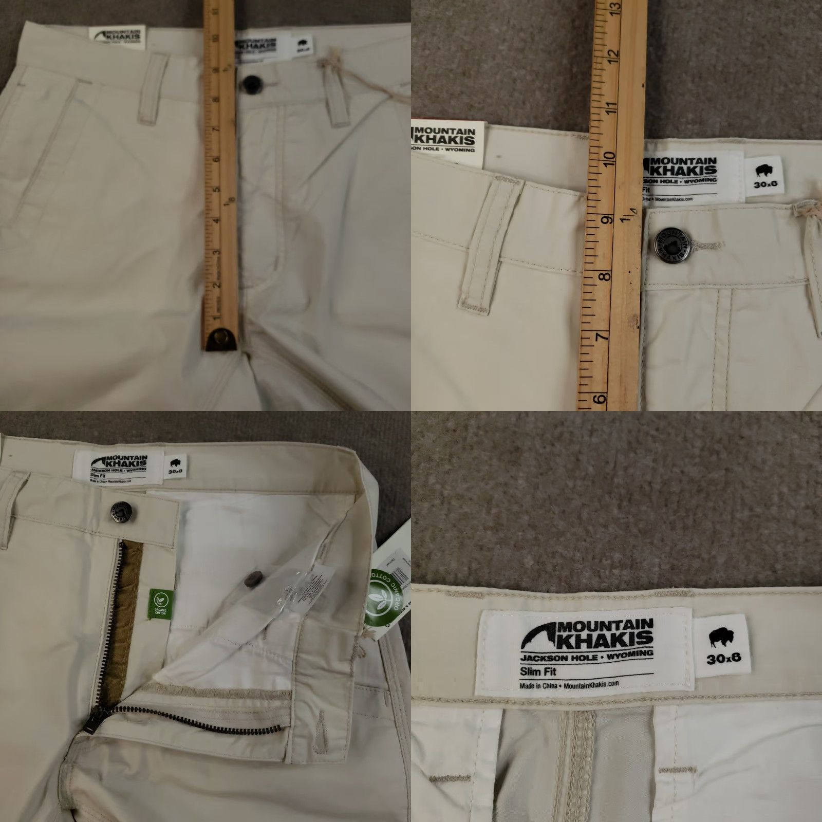Mountain Khakis VINTAGE Mountain Khakis Shorts Mens Size 30 Beige Stretch Poplin Slim Fit Lightweight Size US 30 / EU 46 - 8 Thumbnail