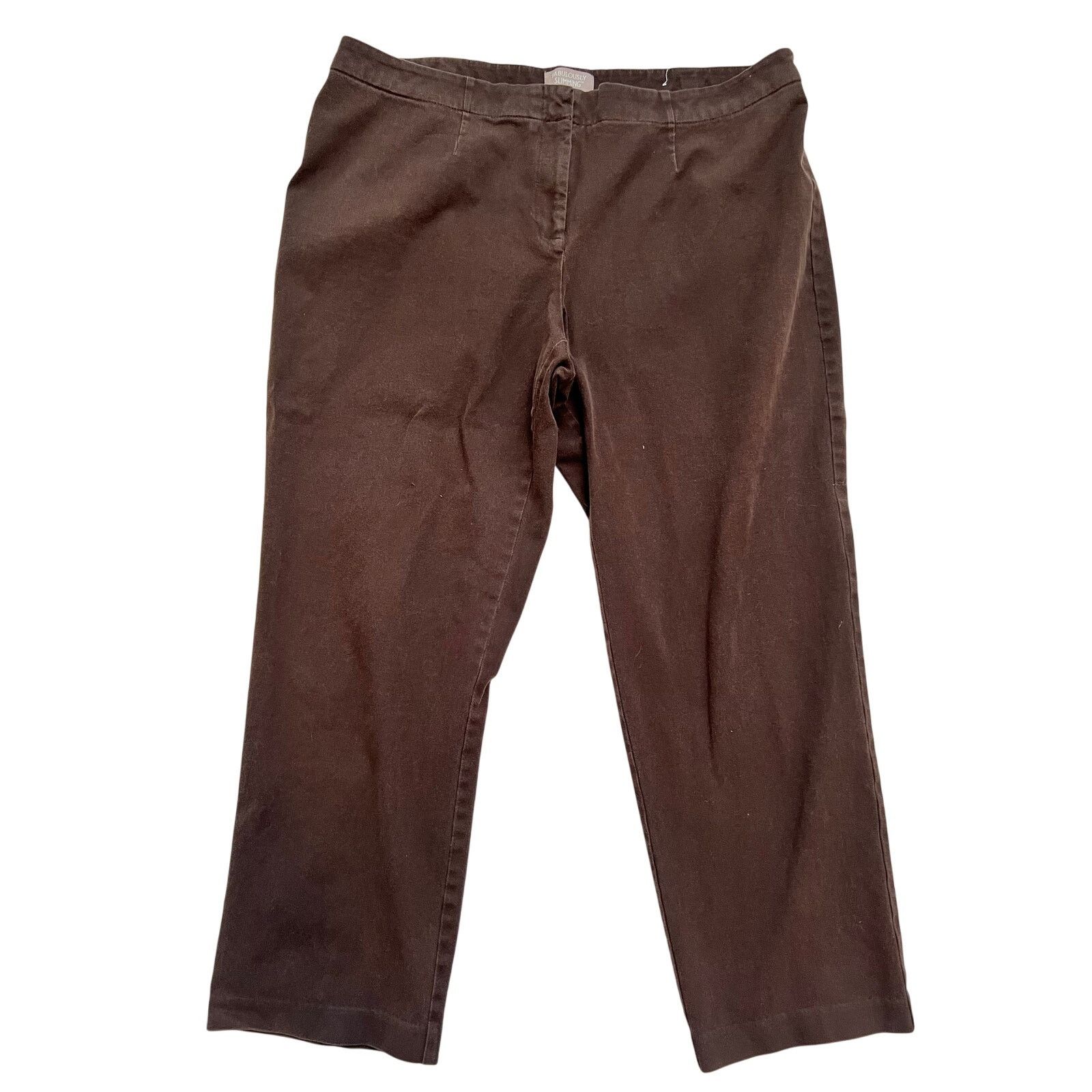 Chicos Chico’s Straight Leg High Rise Pant SZ 3 Short (US Size 16) Size 38" / US 16 / IT 52 - 1 Thumbnail