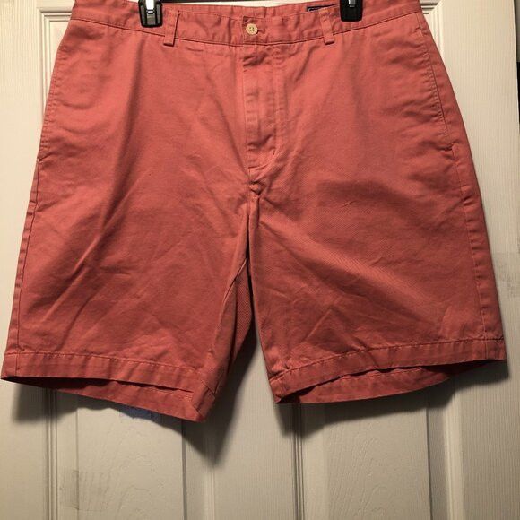 Vineyard Vines vineyard Vines men's light red 100%cotton casual shorts 36 Size US 36 / EU 52 - 1 Thumbnail