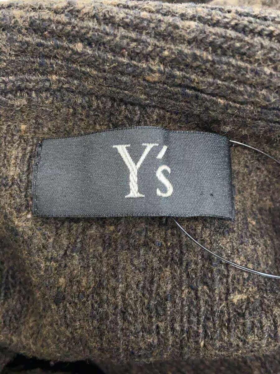 Y's × Yohji Yamamoto Panelled Wool Knit Cardigan Size US M / EU 48-50 / 2 - 4 Thumbnail