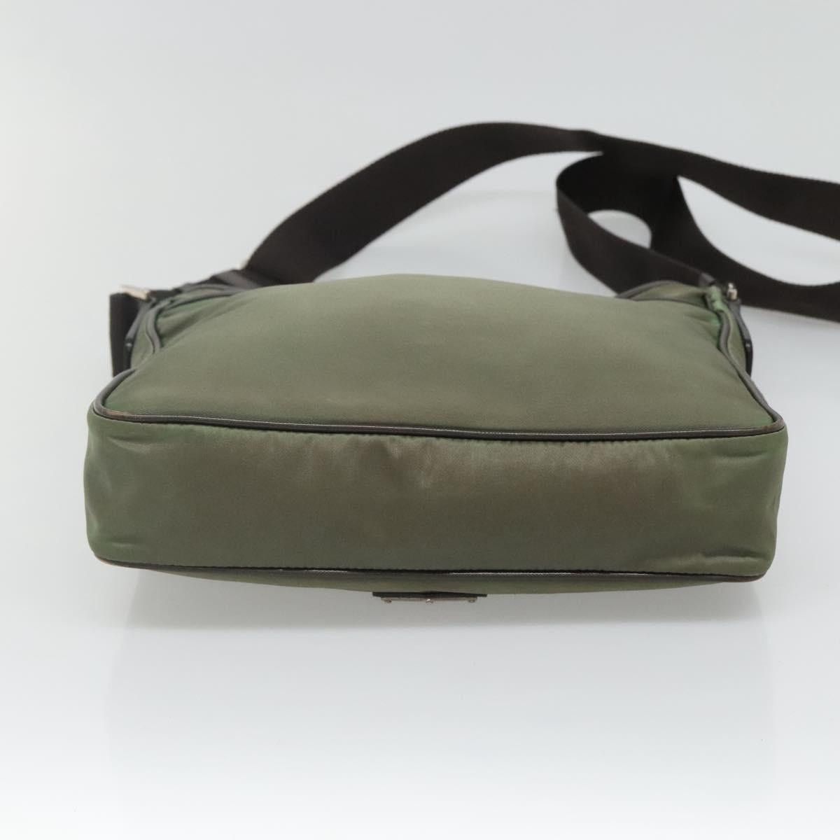 Prada PRADA Shoulder Bag Nylon Khaki Silver Size ONE SIZE - 9 Thumbnail