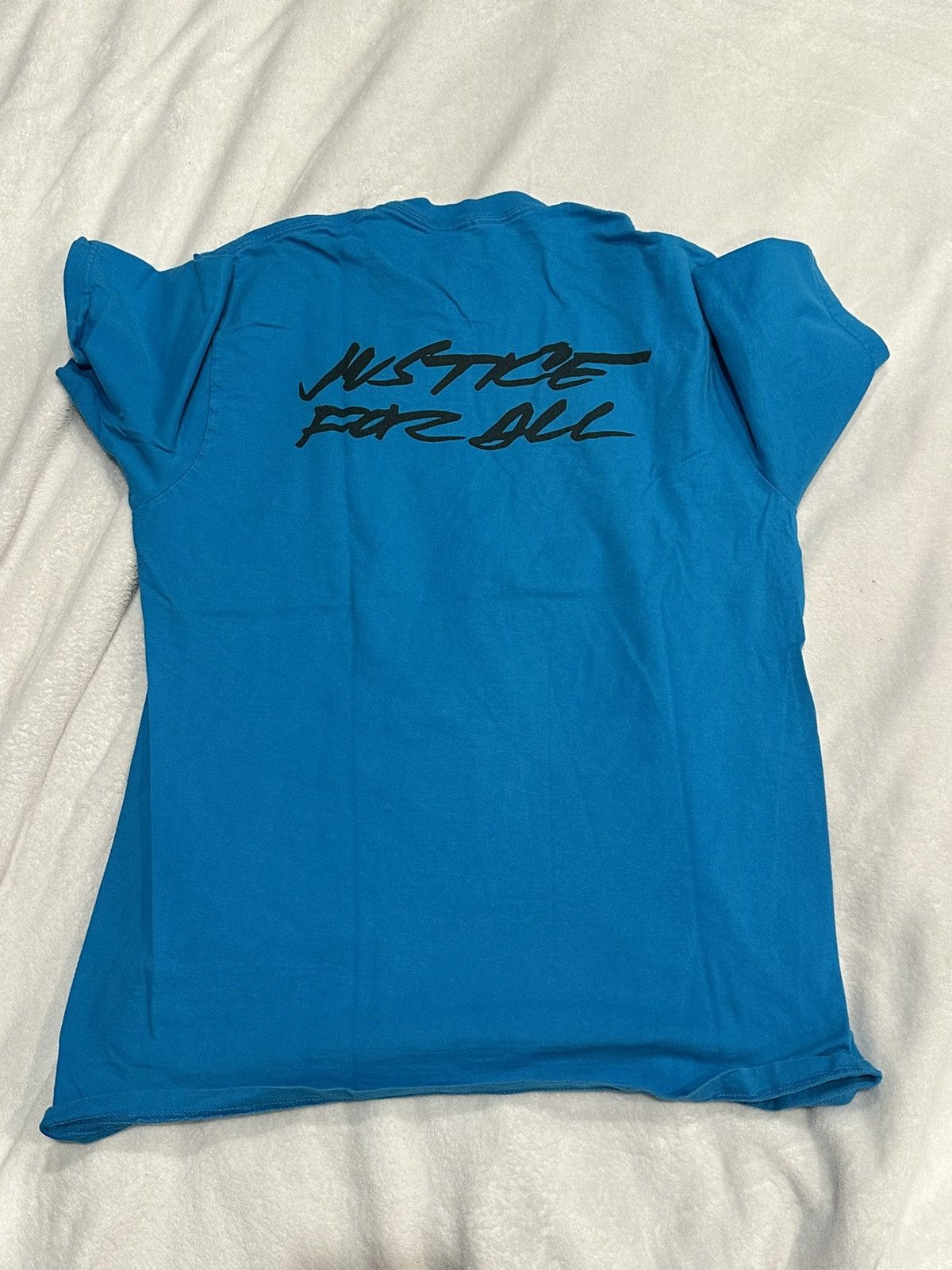 Supreme Supreme Futura Logo Tee - Bright Blue Size US L / EU 52-54 / 3 - 2 Thumbnail