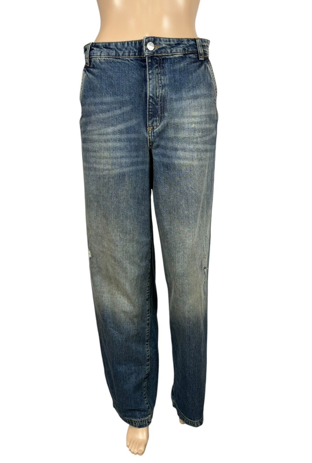 MAX&Co. Max & Co Wide Leg Jeans size 27 Max Mara Line Size 27" / US 4 / IT 40 - 2 Thumbnail