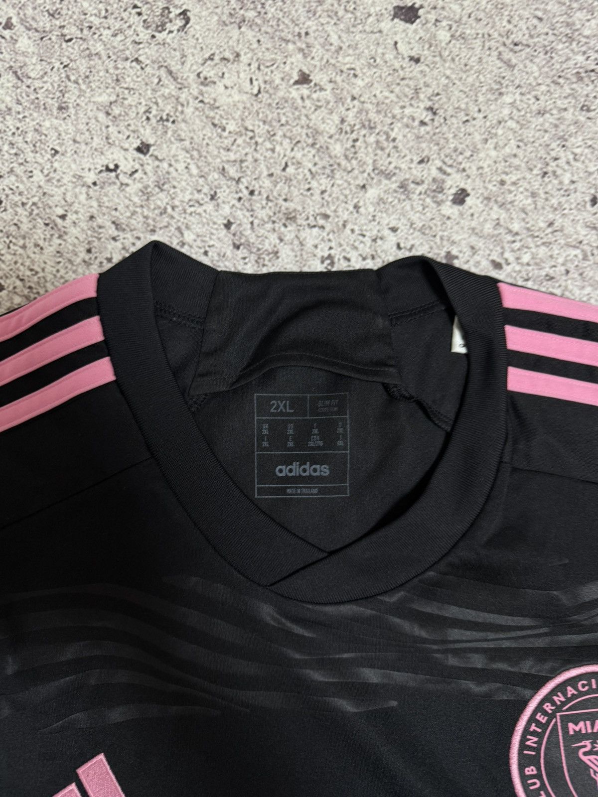 Adidas × Vintage Adidas Inter Miami 2023 2024 Away Soccer Football Jersey Size US XXL / EU 58 / 5 - 9 Thumbnail