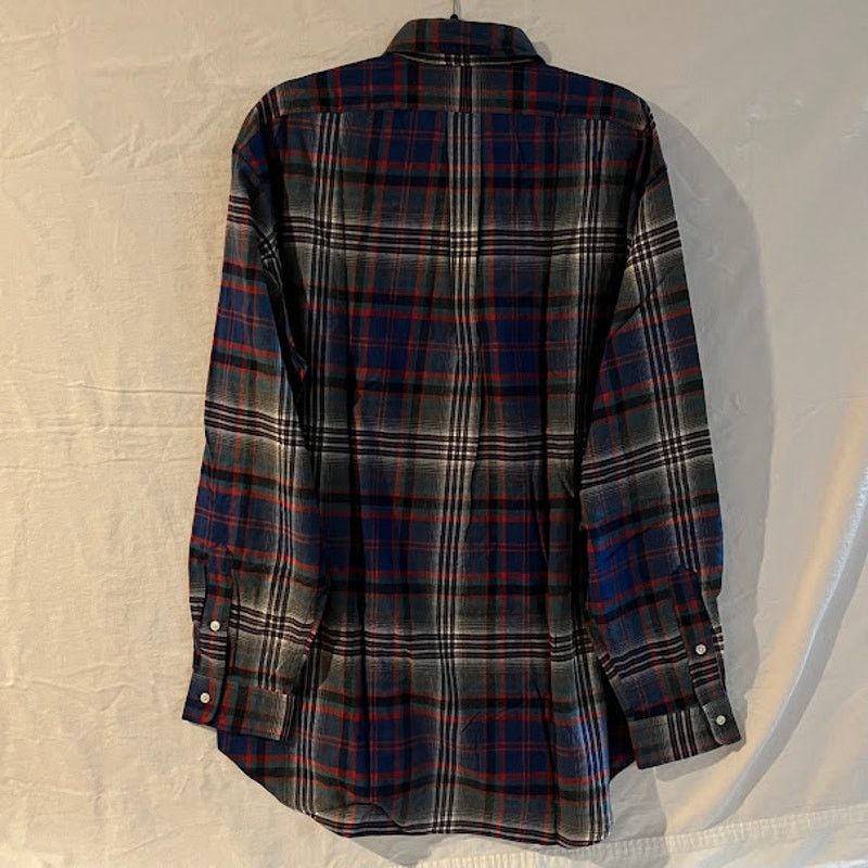 Ralph Lauren VTG Ralph Lauren Shirt Blaire Navy Black Plaid Button Down Size US L / EU 52-54 / 3 - 2 Thumbnail