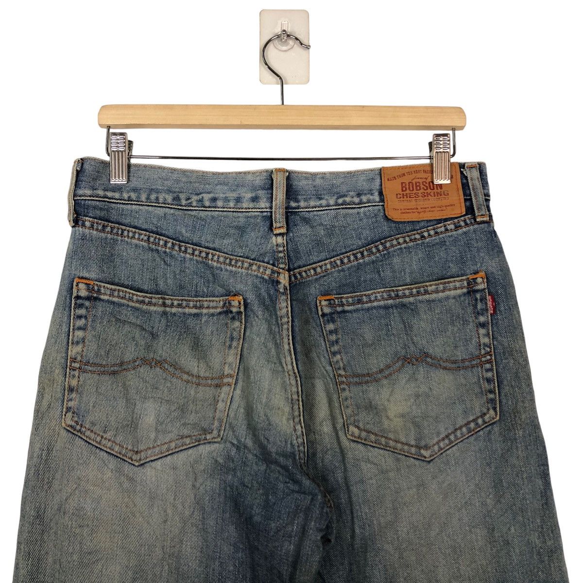 Japanese Brand 🔥90’s Vintage Distressed Denim Jeans Bobson USA Made Size US 32 / EU 48 - 8 Thumbnail
