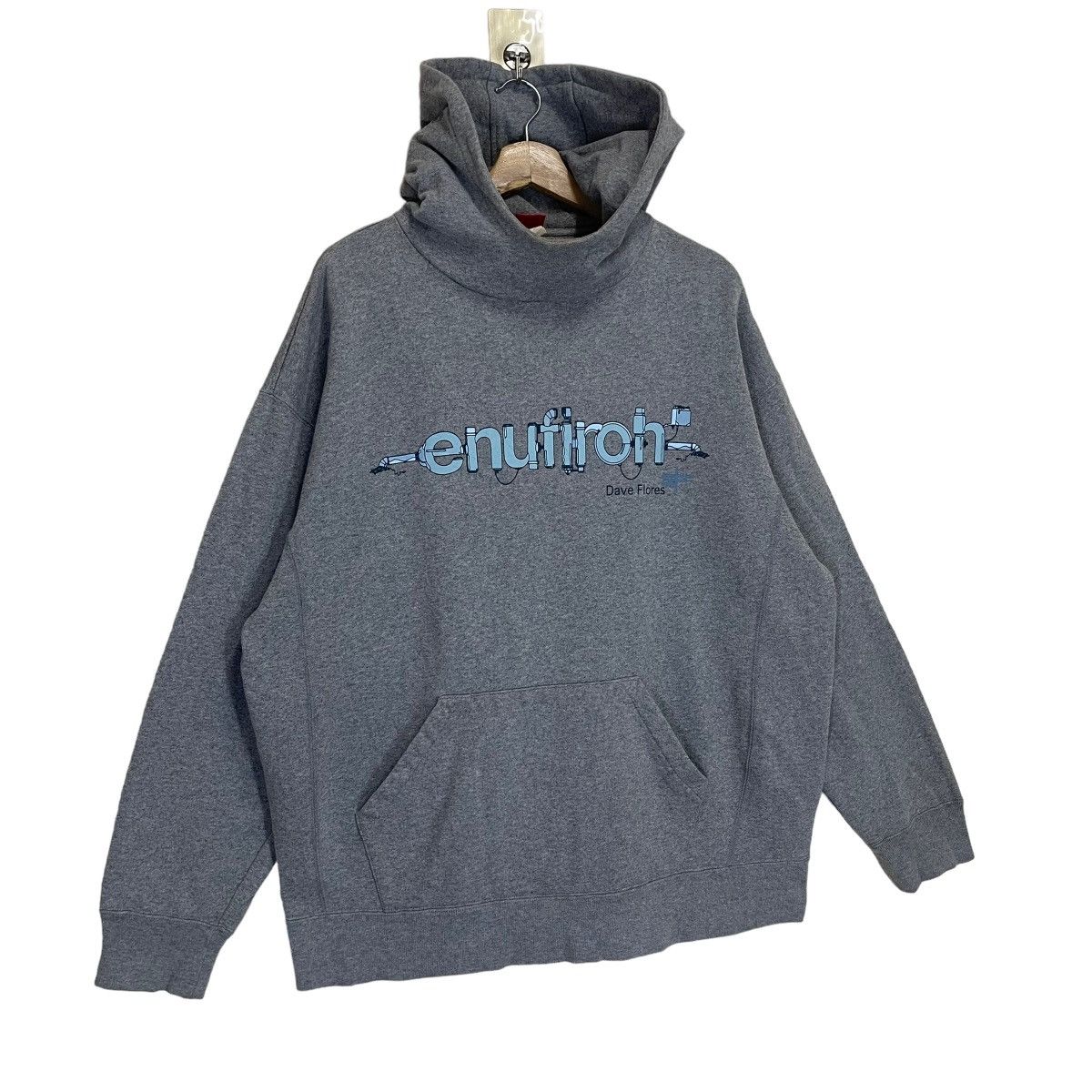 Other Vintage Enufhon Big Logo Skate Hoodie Size US XL / EU 56 / 4 - 2 Thumbnail
