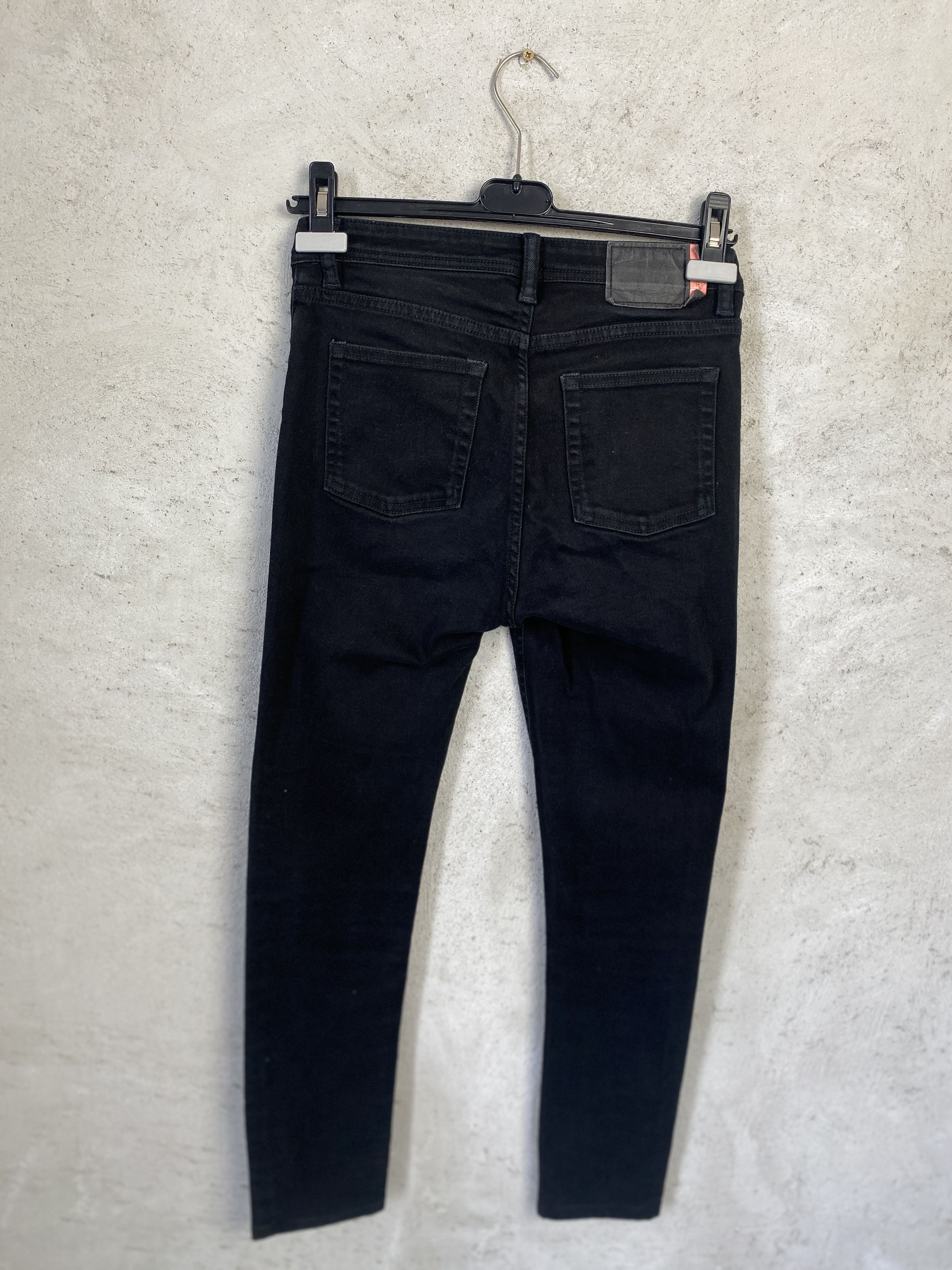 Acne Studios Acne Studios Bla Konst Peg BLK denim skinny jeans pants Size 28" / US 6 / IT 42 - 3 Thumbnail