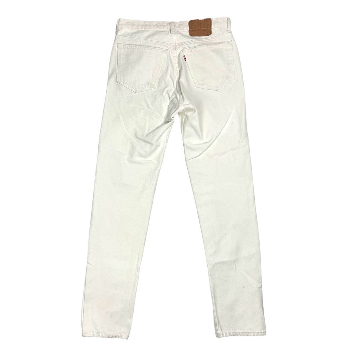 Levi's VINTAGE LEVI'S WHITE 501 DENIM Size US 30 / EU 46 - 3 Thumbnail