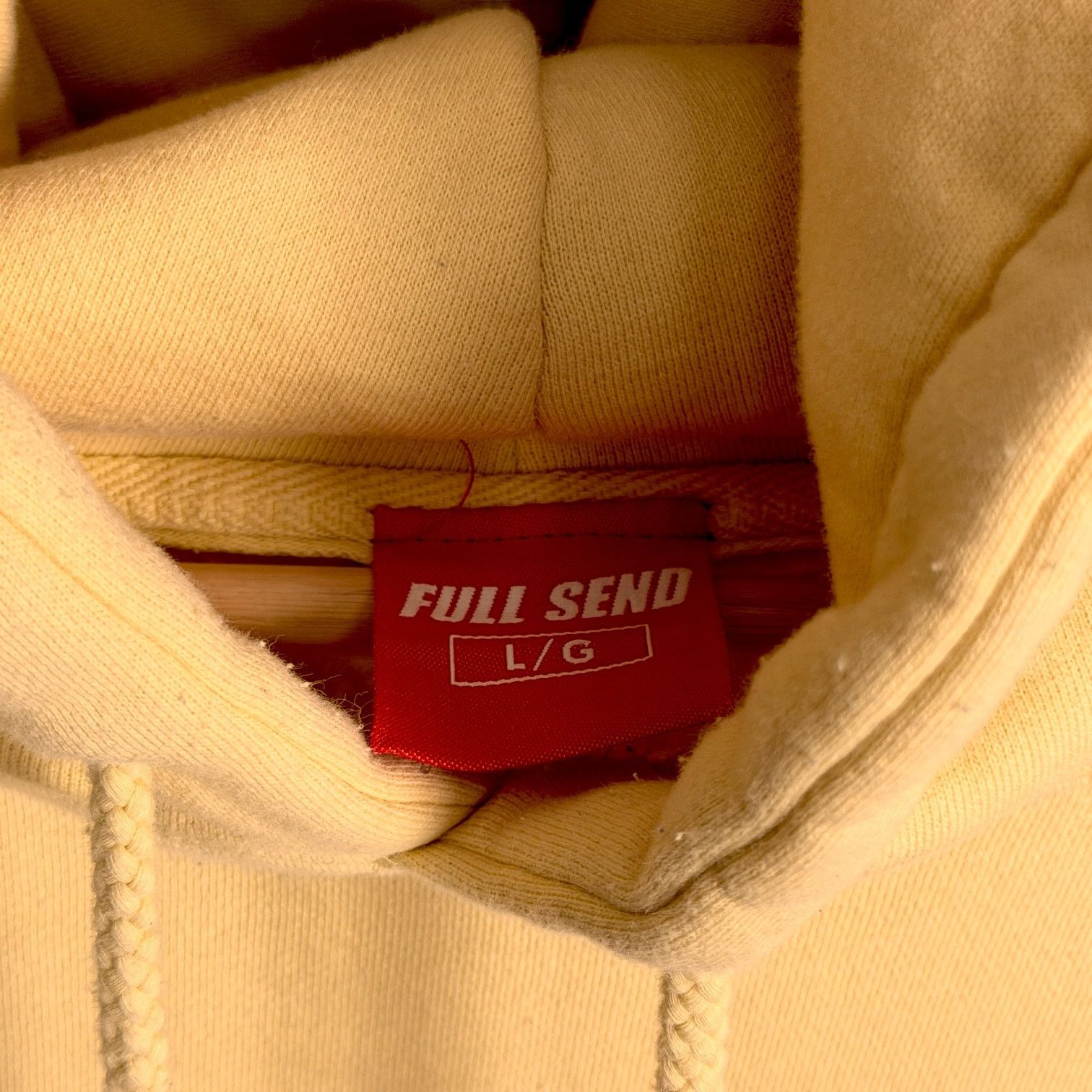 Full Send Full Send Nelk Boys Yellow Hoodie Candy Pills Mouth Men's L Size US L / EU 52-54 / 3 - 3 Thumbnail