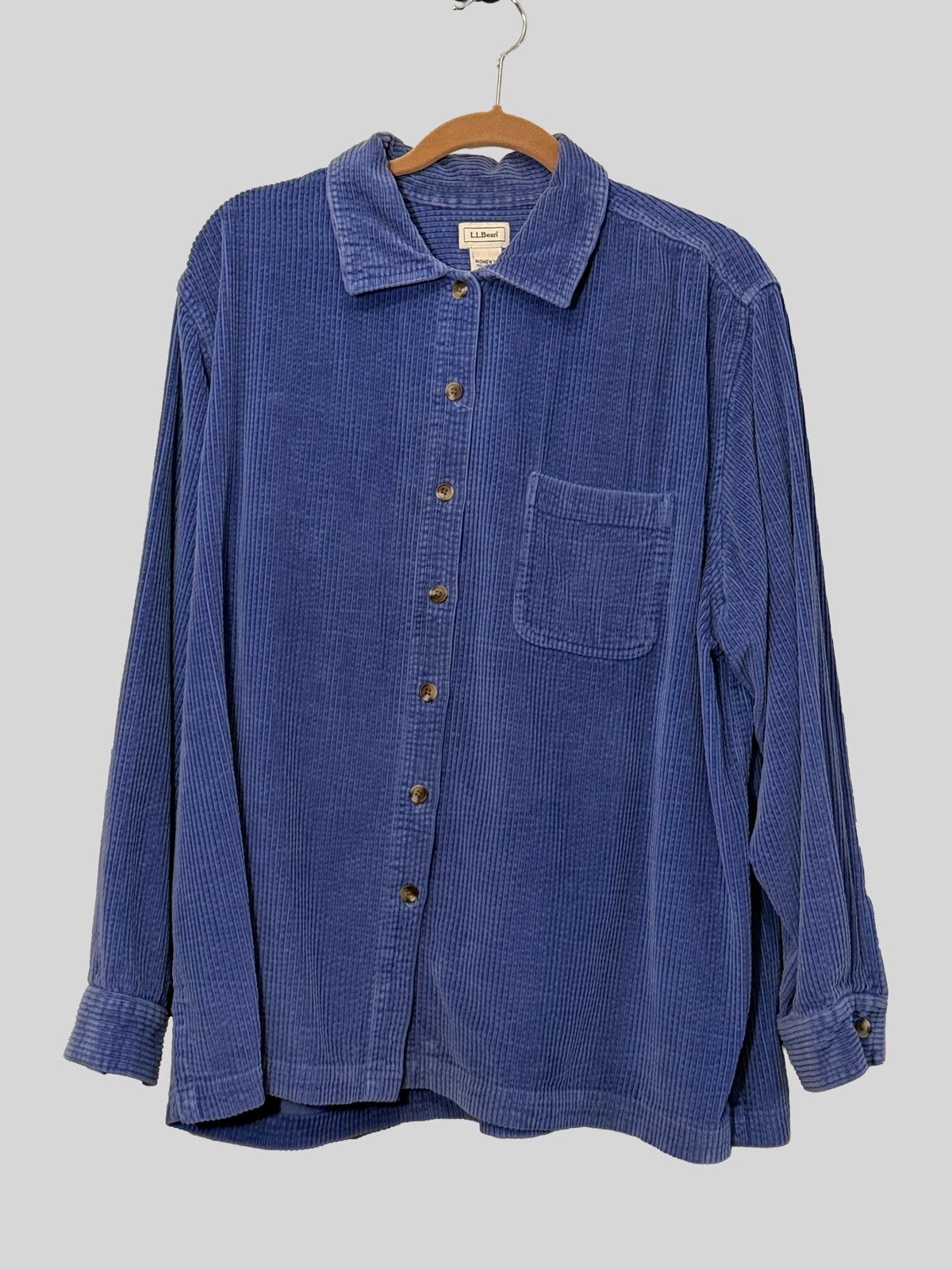 L.L. Bean Corduroy Button Down Size XL / US 12-14 / IT 48-50 - 1 Thumbnail