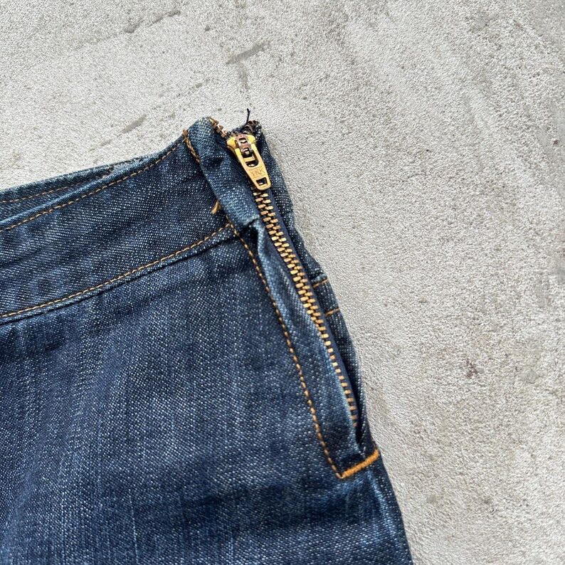 Just Cavalli Vintage Skirt Just Cavalli Denim Zip Button Women’s Blue 30 Size 30" / US 8 / IT 44 - 7 Thumbnail