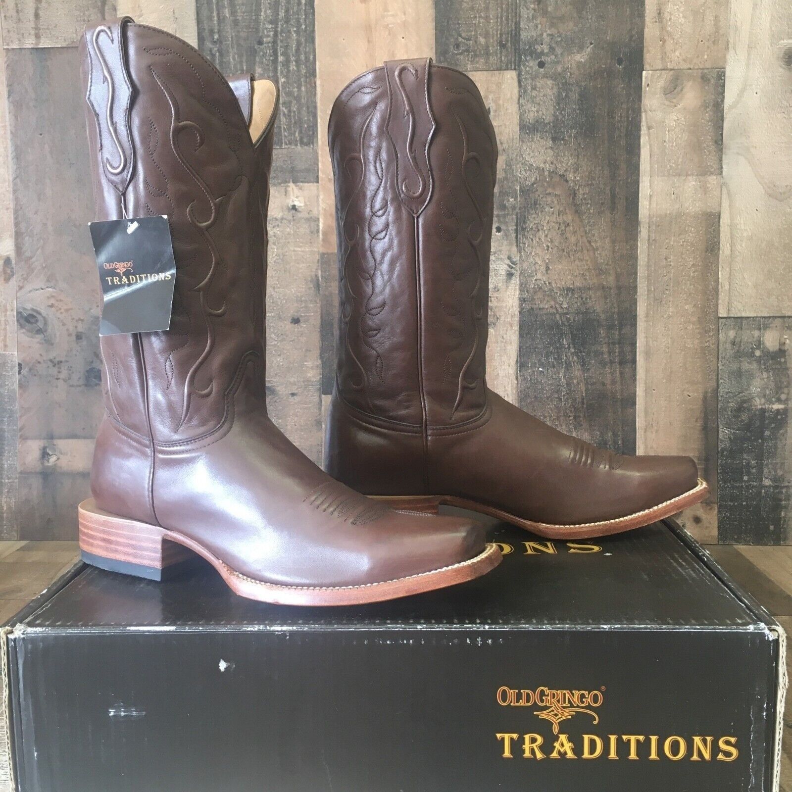 Old Gringo Old Gringo Cranal Cord 13” Square Toe Cowboy Boots Mens 9 D Size US 9 / EU 42 - 5 Thumbnail