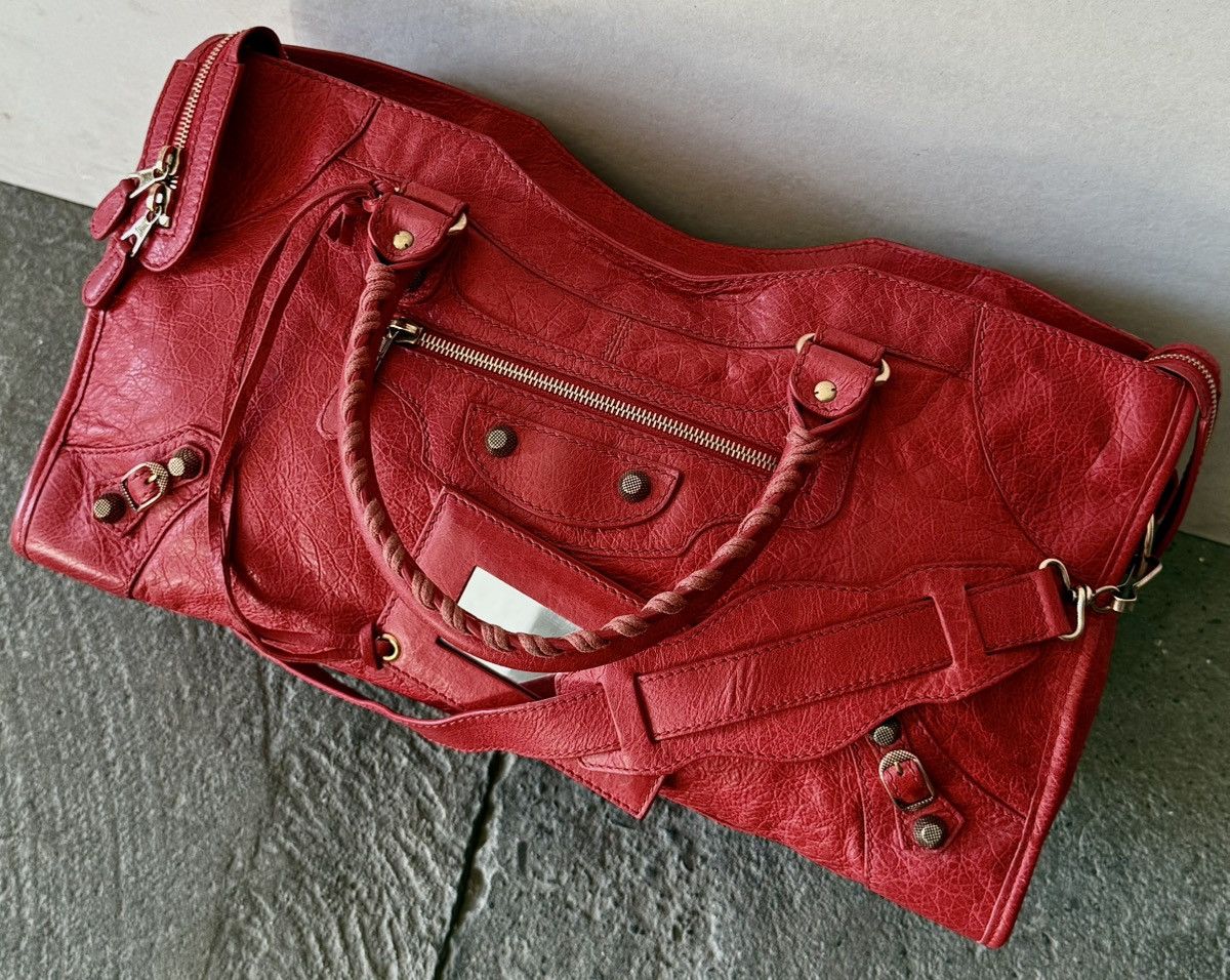 Balenciaga Balenciaga - 2000’s - Classic Motorcycle City - Lambskin Bag Size ONE SIZE - 10 Thumbnail