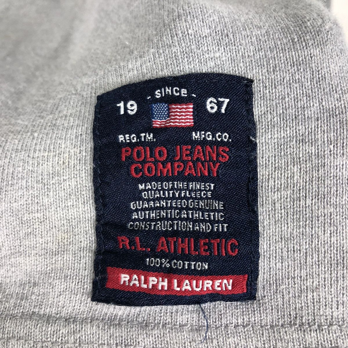 Japanese Brand × Ralph Lauren 📌Vintage Sweatshirt R Lauren Ralph Lauren Jeans Big Logo Size US L / EU 52-54 / 3 - 16 Thumbnail