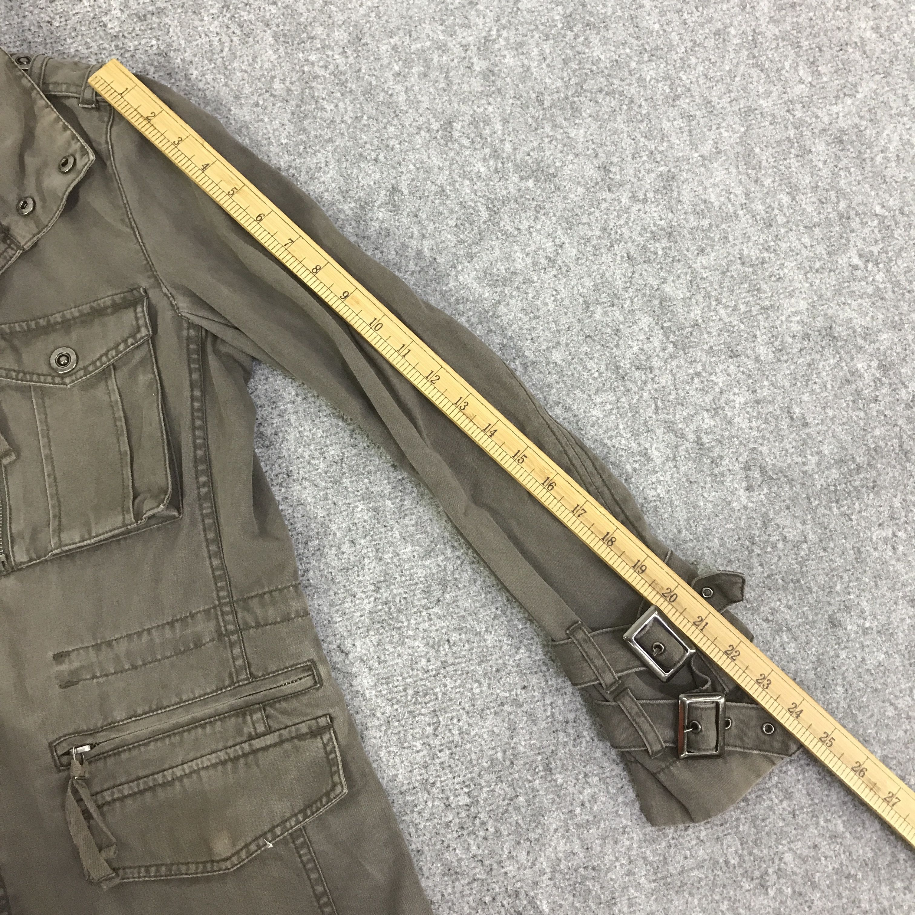 roushatte standard punk bondage jacket K98B6