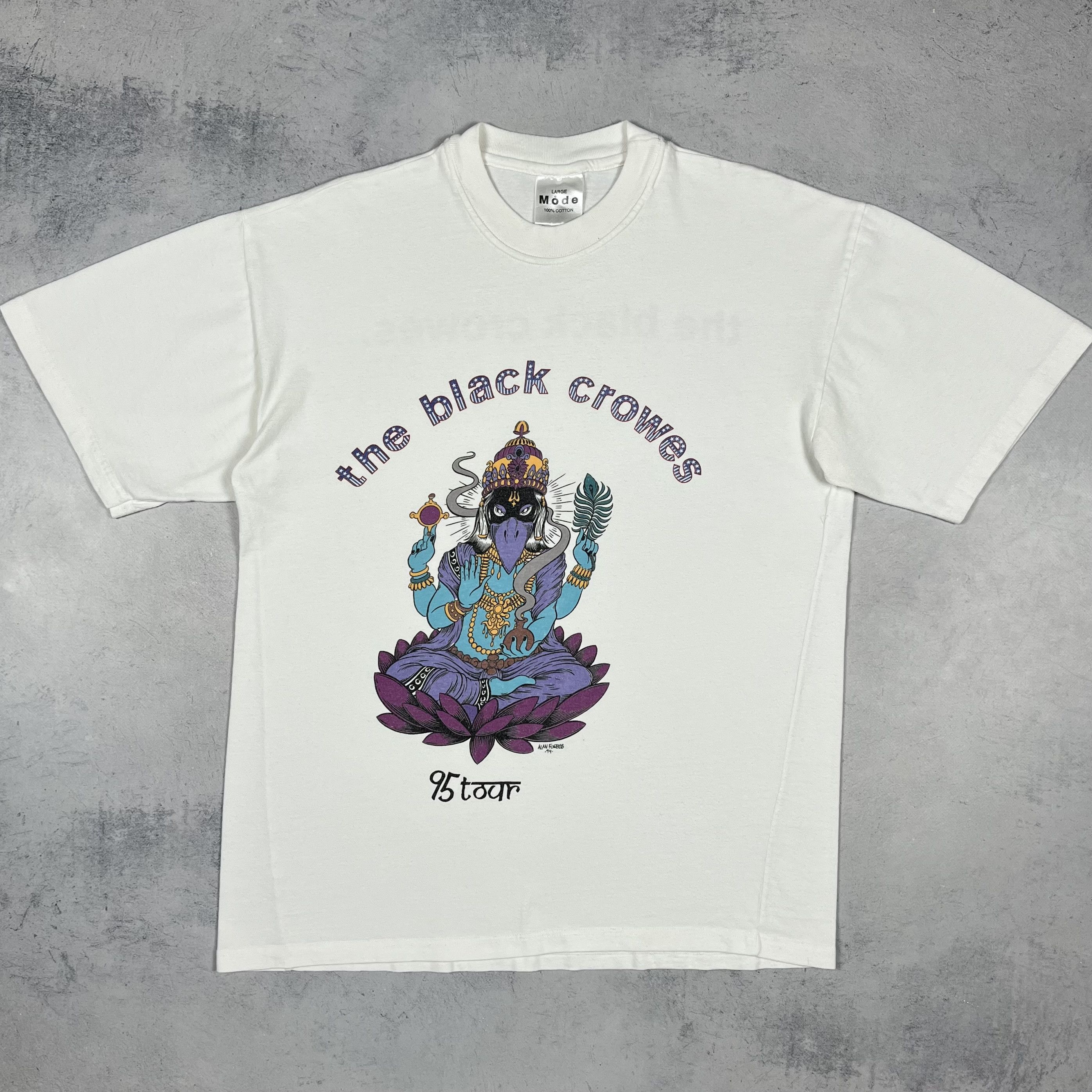 Band Tees Vintage The Black Crowes Tour Rock Band T Shirt 1995 Size US L / EU 52-54 / 3 - 2 Thumbnail