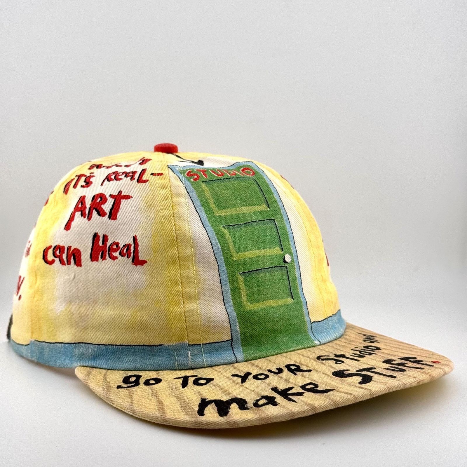 Vintage VTGG 90s Fred Babb Cap Go To Your Studio Hat Made in USA Size ONE SIZE - 3 Thumbnail