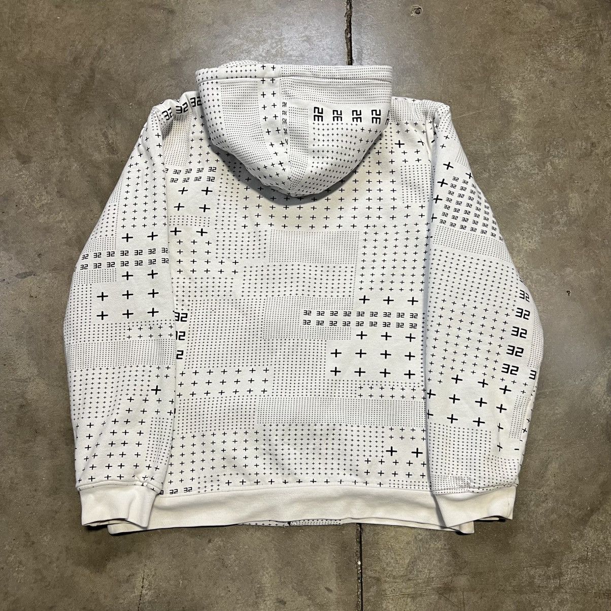 Vintage Vintage Y2K thirty two Zip Up Hoodie Sweatshirt Skater Cyber Size US L / EU 52-54 / 3 - 6 Thumbnail
