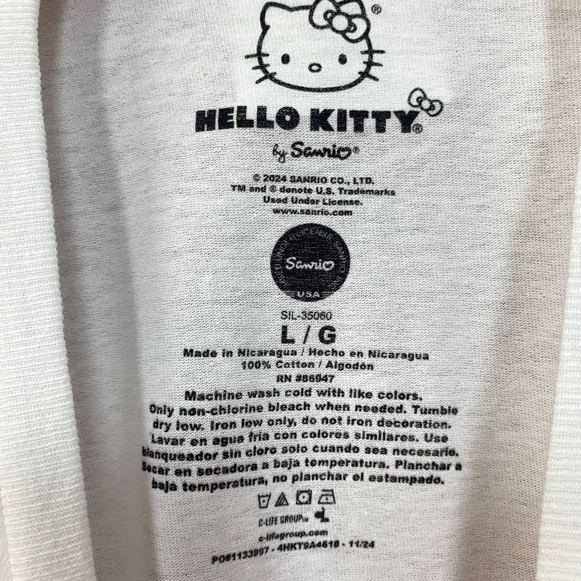 Other Sanrio Hello Kitty Bolo Tie Cute Graphic T-Shirt Large Size L / US 10 / IT 46 - 5 Thumbnail