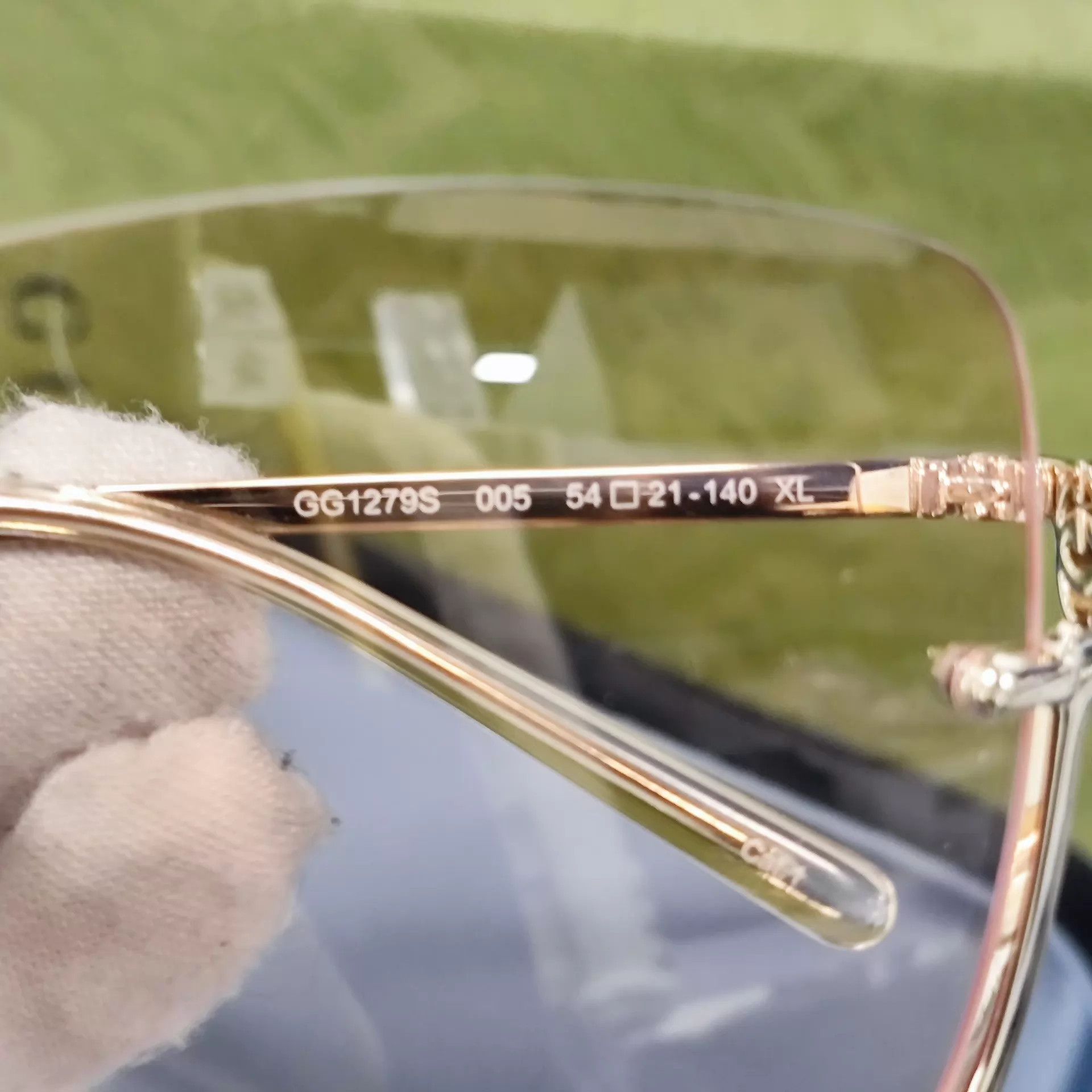 Gucci Gucci Women's Pink Sunglasses Size ONE SIZE - 5 Thumbnail