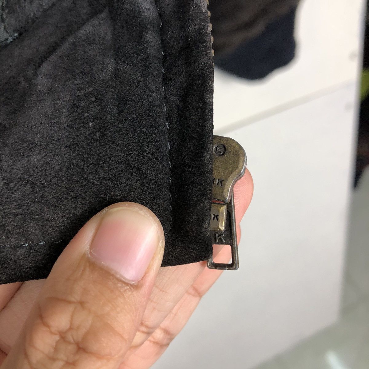 Japanese Brand 📌Vintage Pigskin Leather Jacket All Stateland Issey Miyake Size US L / EU 52-54 / 3 - 18 Thumbnail