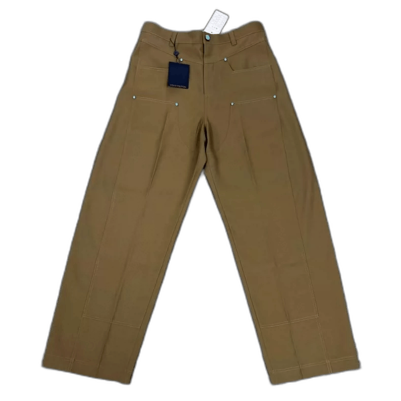 Louis Vuitton Louis Vuitton Turquoise Wool Pants -2505 Size US 44 / EU 60 - 1 Thumbnail