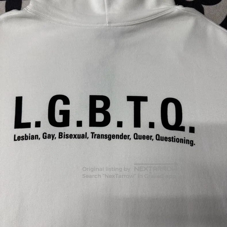Balenciaga Balenciaga Rainbow Flag White Hoodie Size US XS / EU 42 / 0 - 4 Thumbnail