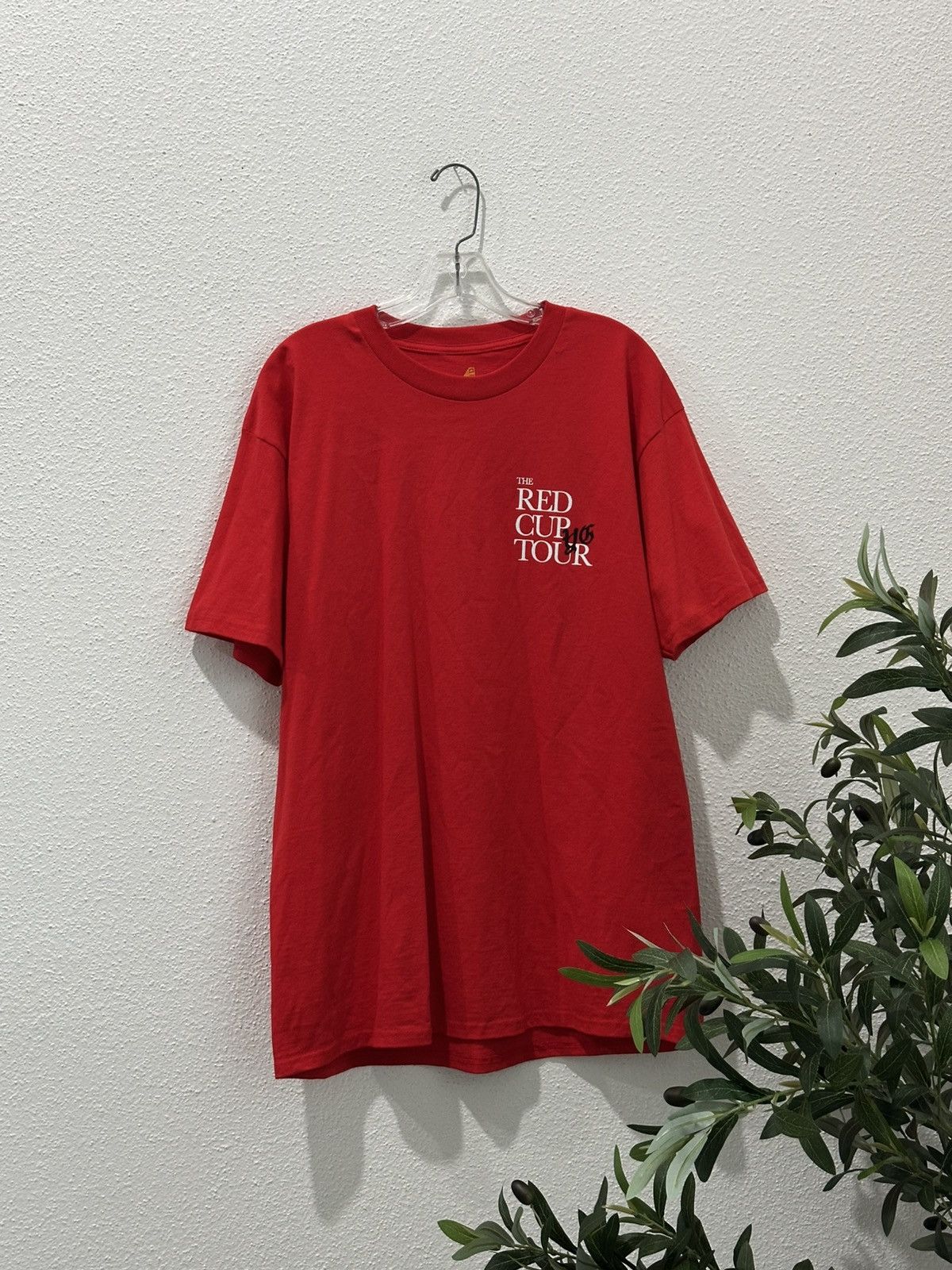 4HUNNID 4 Hunnid YG The Red Cup Tour 2023 Promo Tshirt Size Large Size US L / EU 52-54 / 3 - 5 Thumbnail