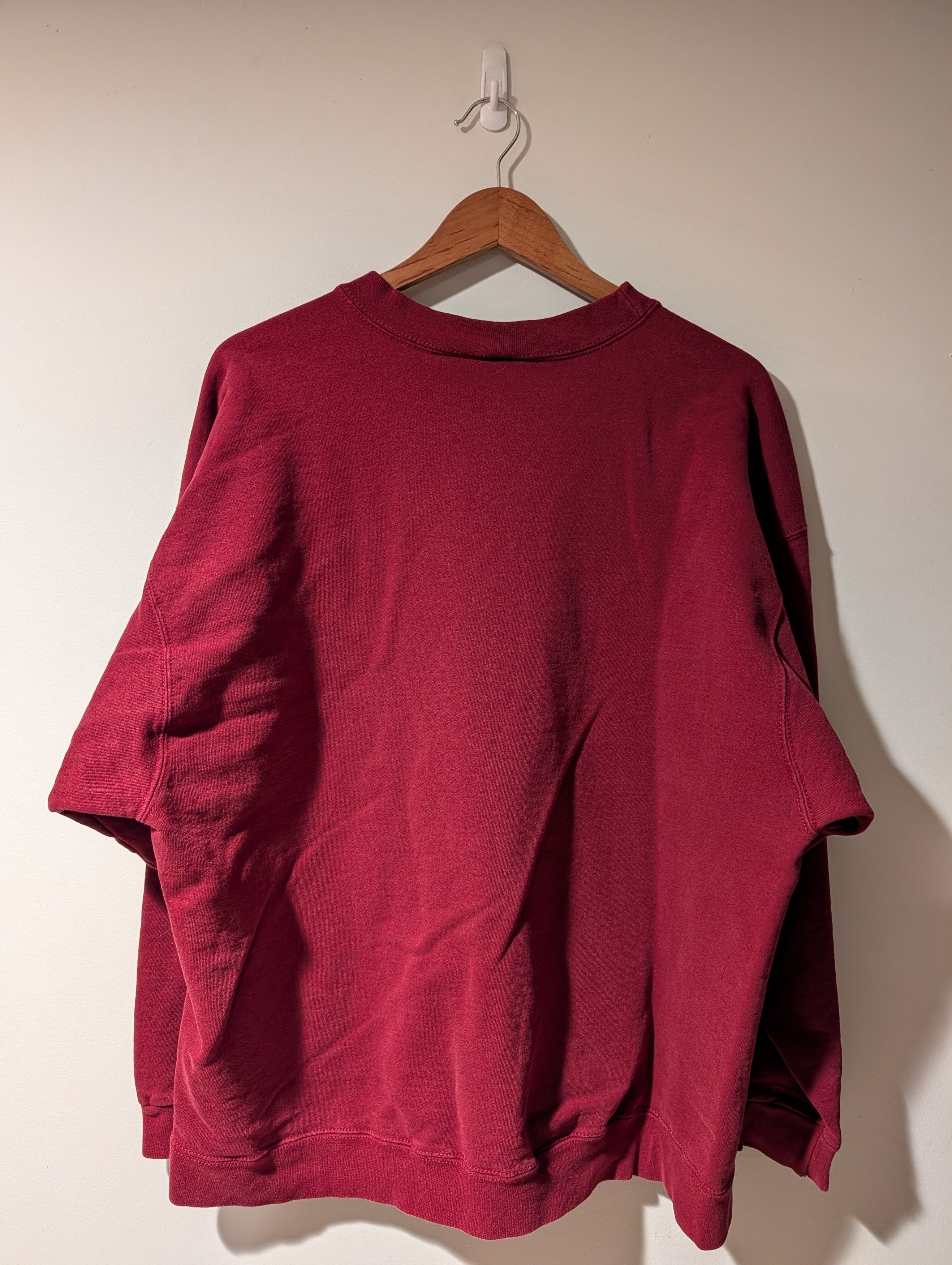 Nike Vintage 90s Nike Mini Swoosh Essential Blank Sweatshirt Size US XL / EU 56 / 4 - 5 Thumbnail