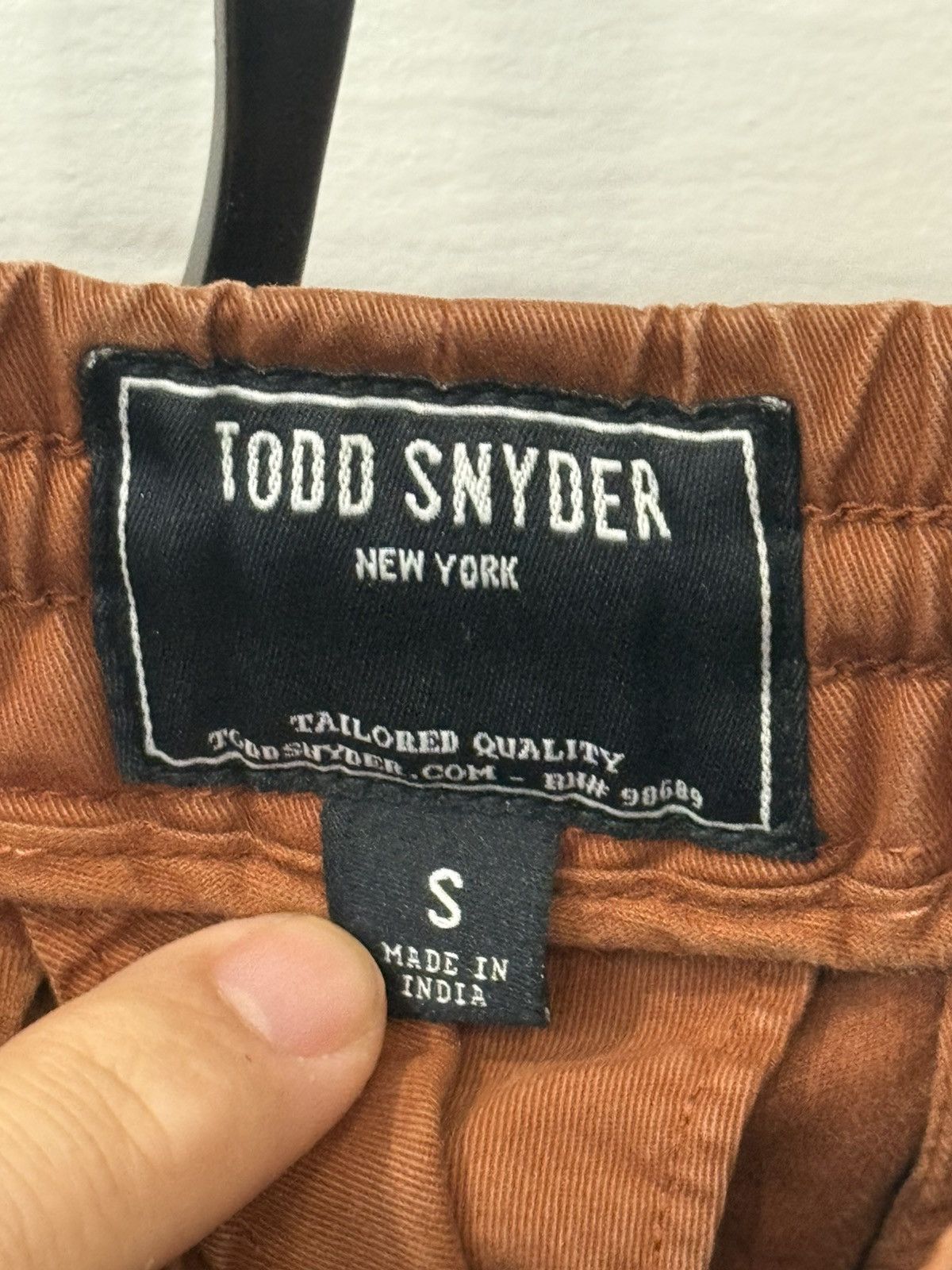 Todd Snyder Todd Snyder stretch Khakis in tan Size US 30 / EU 46 - 4 Thumbnail