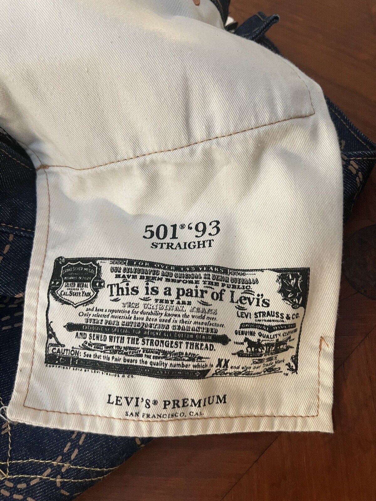 Bape × Levi's 501 ‘93 Tokyo Camo Size 31 X 32 Size US 31 - 7 Thumbnail