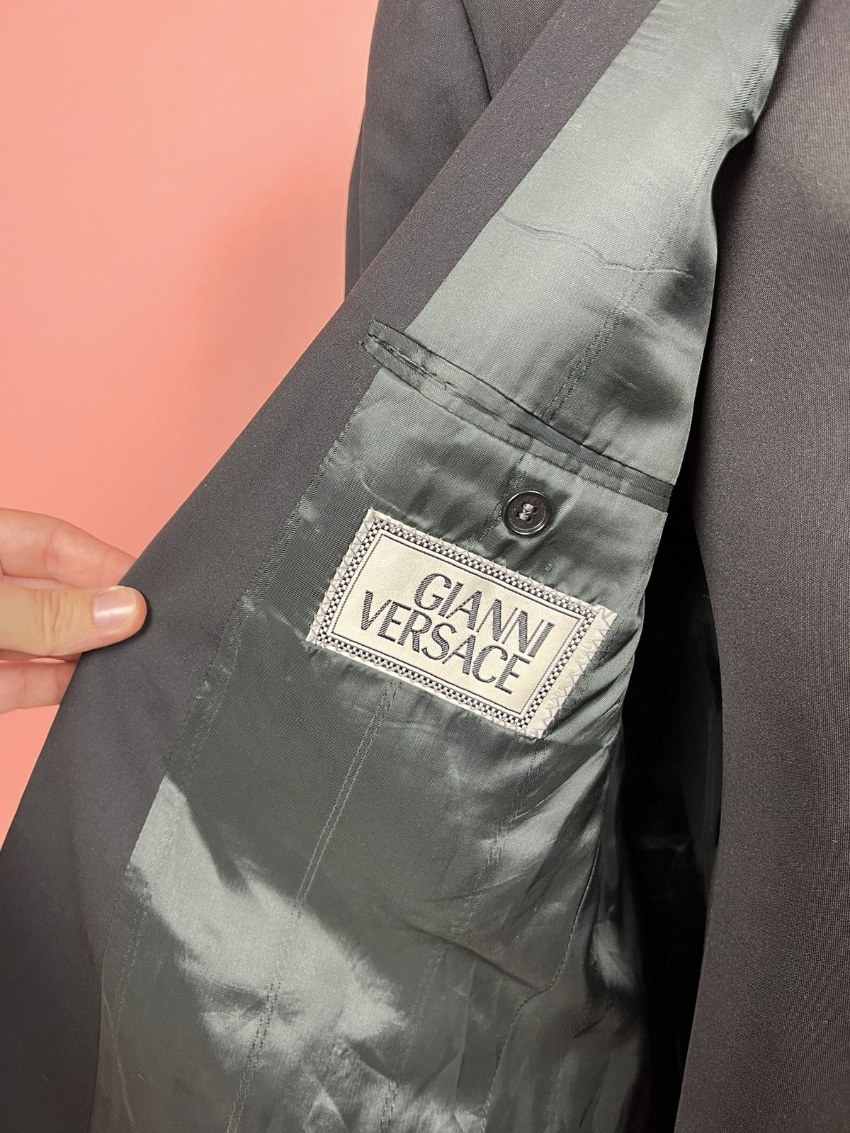 Versace Gianni Versace classic blazer luxury frack authentic Size 52R - 5 Thumbnail