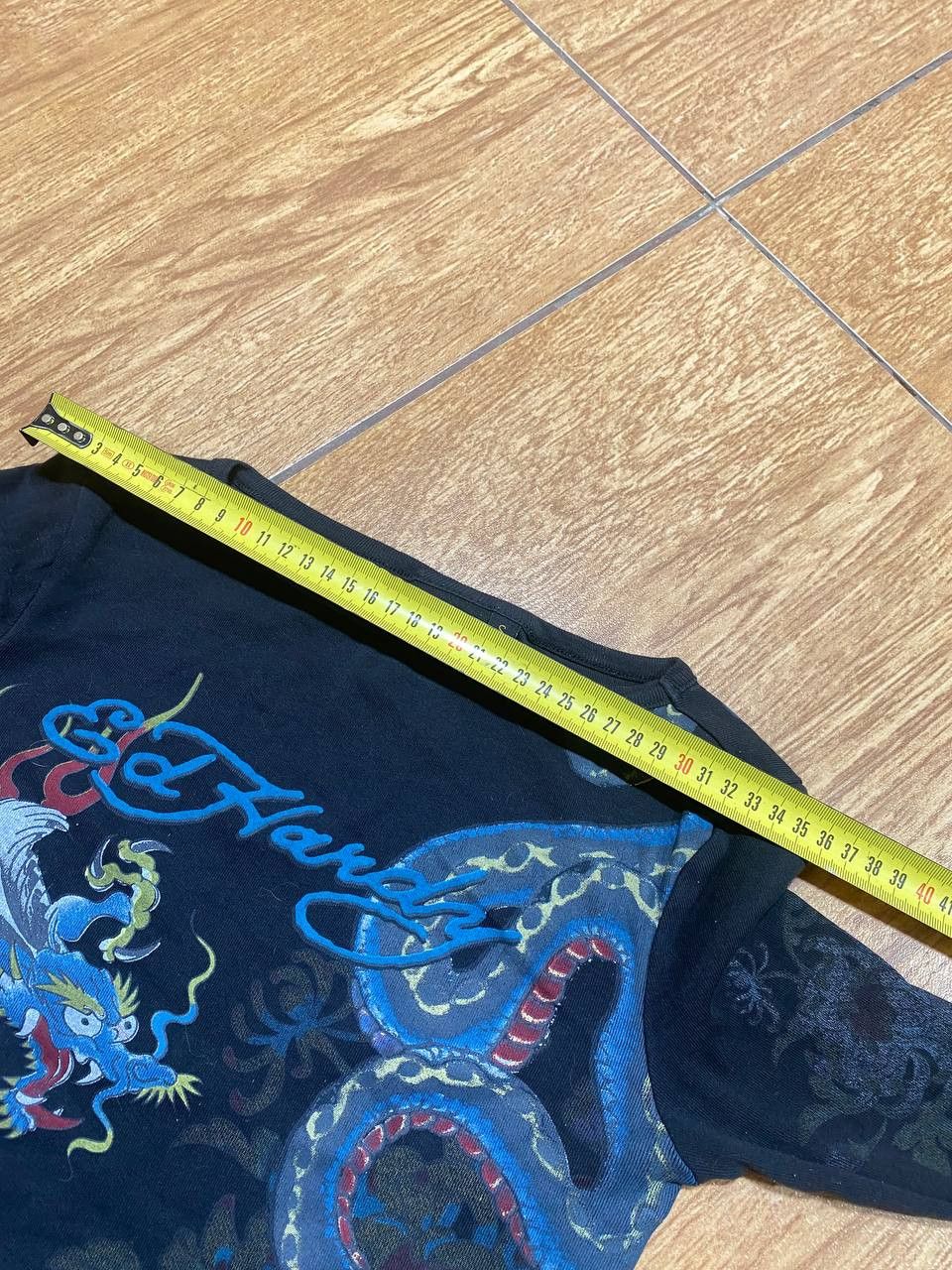 Ed Hardy Ed Hardy UO Exclusive Blue Dragon print long sleeve Size US S / EU 44-46 / 1 - 10 Thumbnail