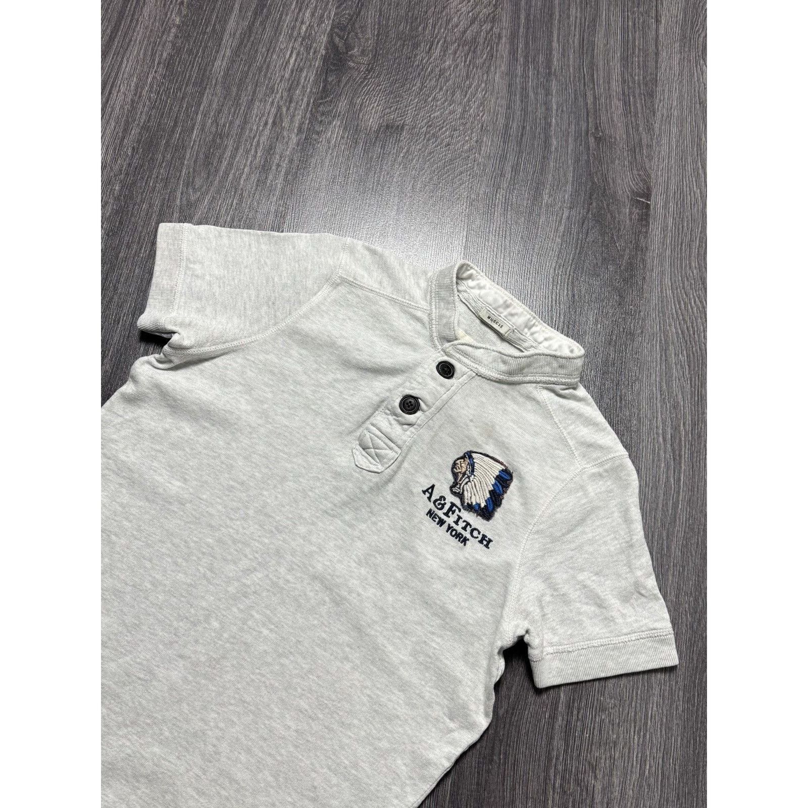 Abercrombie & Fitch × Vintage Y2K Abercrombie & Fitch Vintage Polo Shirt Lgb f6was9 style Size US L / EU 52-54 / 3 - 2 Thumbnail