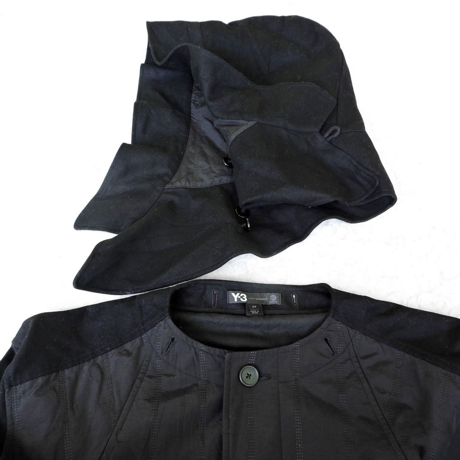 Adidas × Y-3 × Yohji Yamamoto Yohji Yamamoto Adidas Y-3 Coat 'Reaper' Hoodie Size US S / EU 44-46 / 1 - 13 Thumbnail