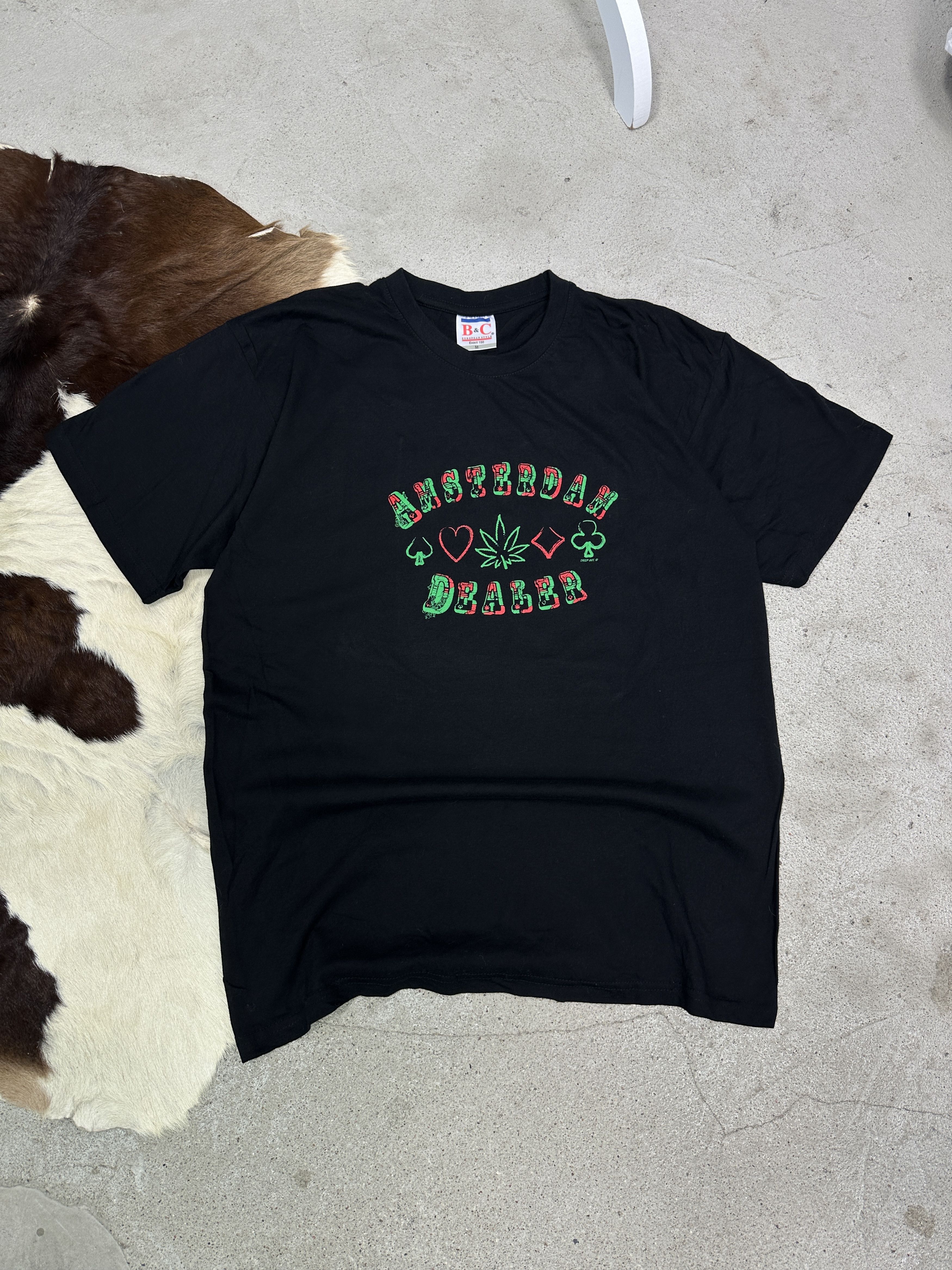 Vintage Vintage Opium Grunge Amsterdam Dealer T-shirt 00s Size US M / EU 48-50 / 2 - 3 Thumbnail
