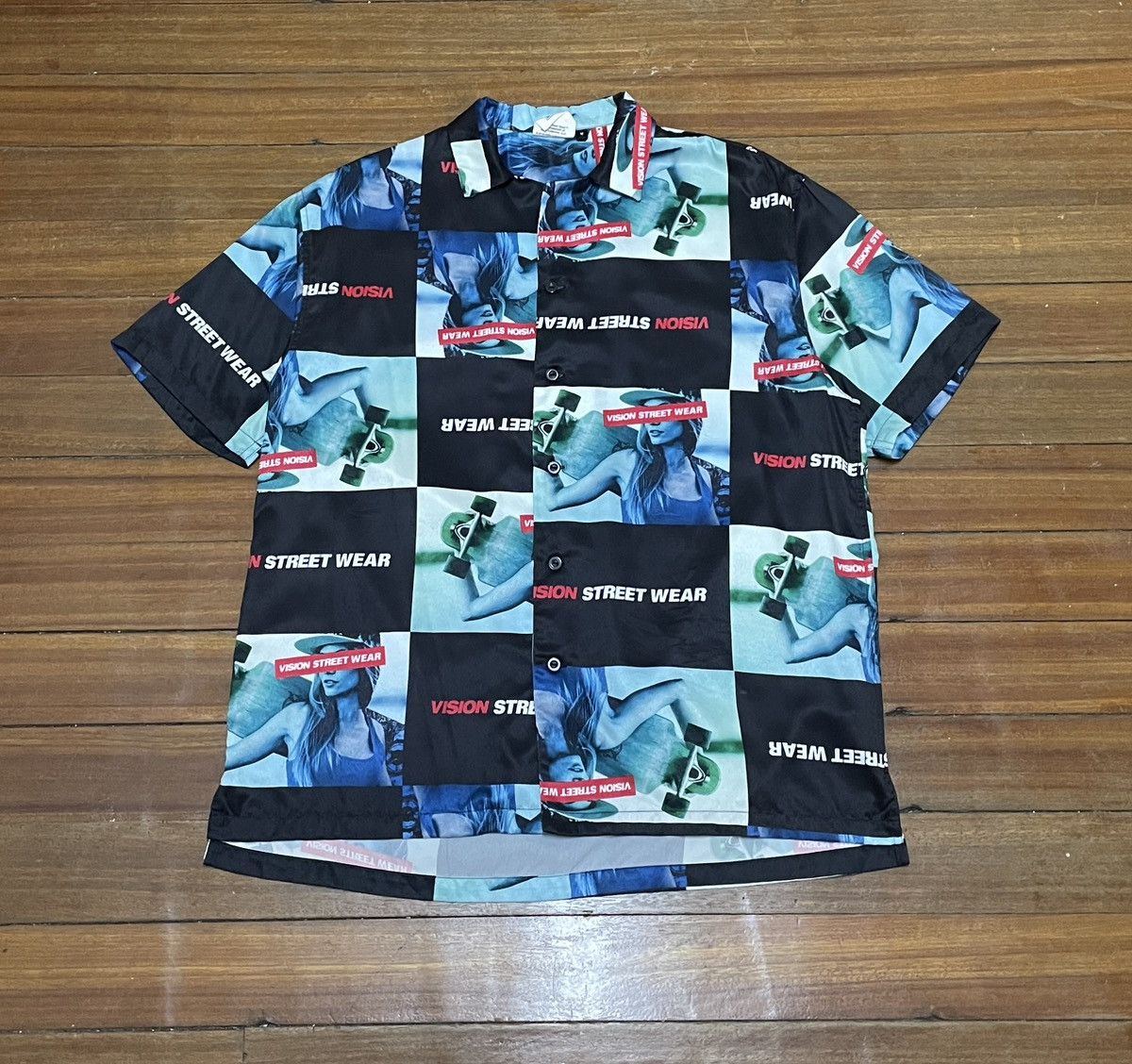 Vision Streetwear Very Rare Design Brand Vision Street Wear Shirt 2019s Size US M / EU 48-50 / 2 - 1 Thumbnail