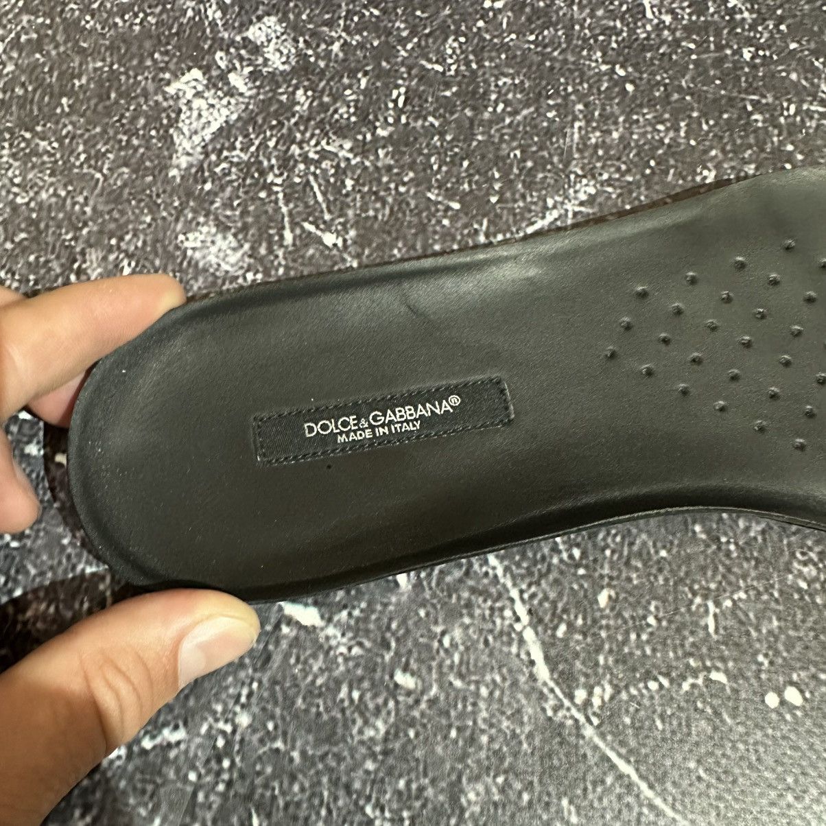 Dolce & Gabbana DOLCE & GABBANA Men’s Leather HITOP Shoes size 7.5 UK 26.5cm Size US 8.5 / EU 41-42 - 15 Thumbnail