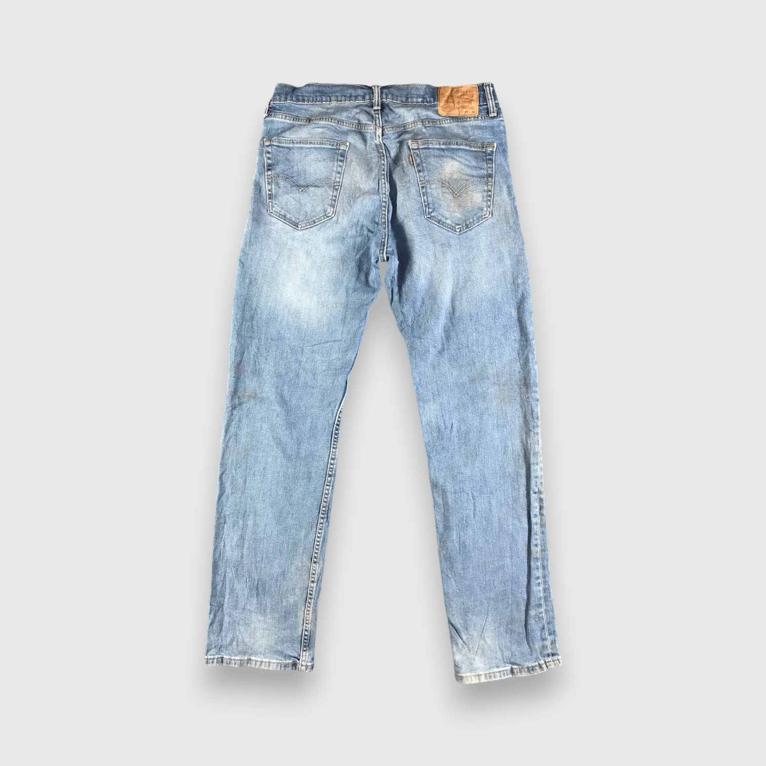 Levi's Vintage Blue Wash Levis 514 Jeans-J3312 Size US 35 - 2 Thumbnail
