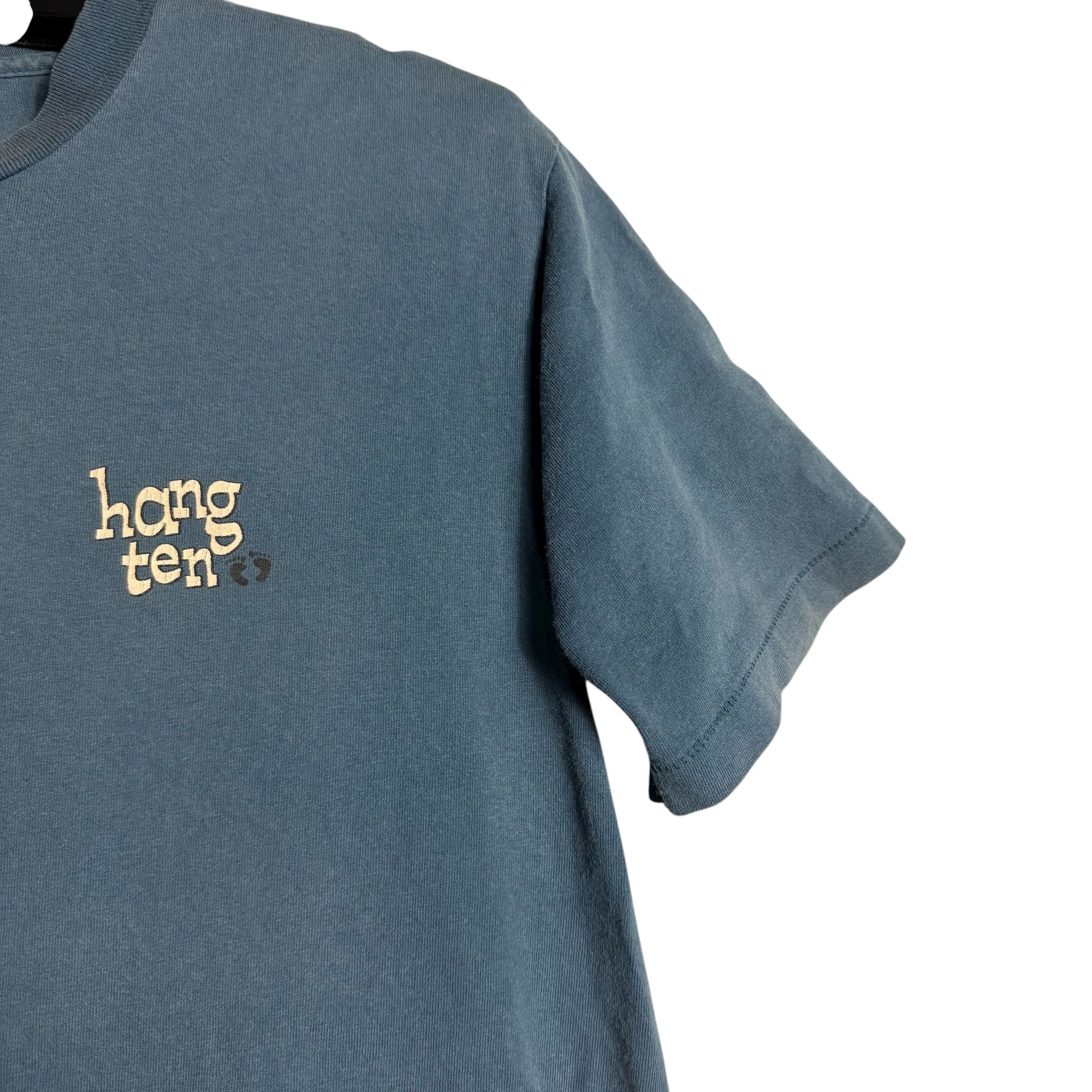 Hang Ten 🔥RARE🔥Vintage Hang Ten Surf Spell Out T-shirt Size US M / EU 48-50 / 2 - 4 Thumbnail